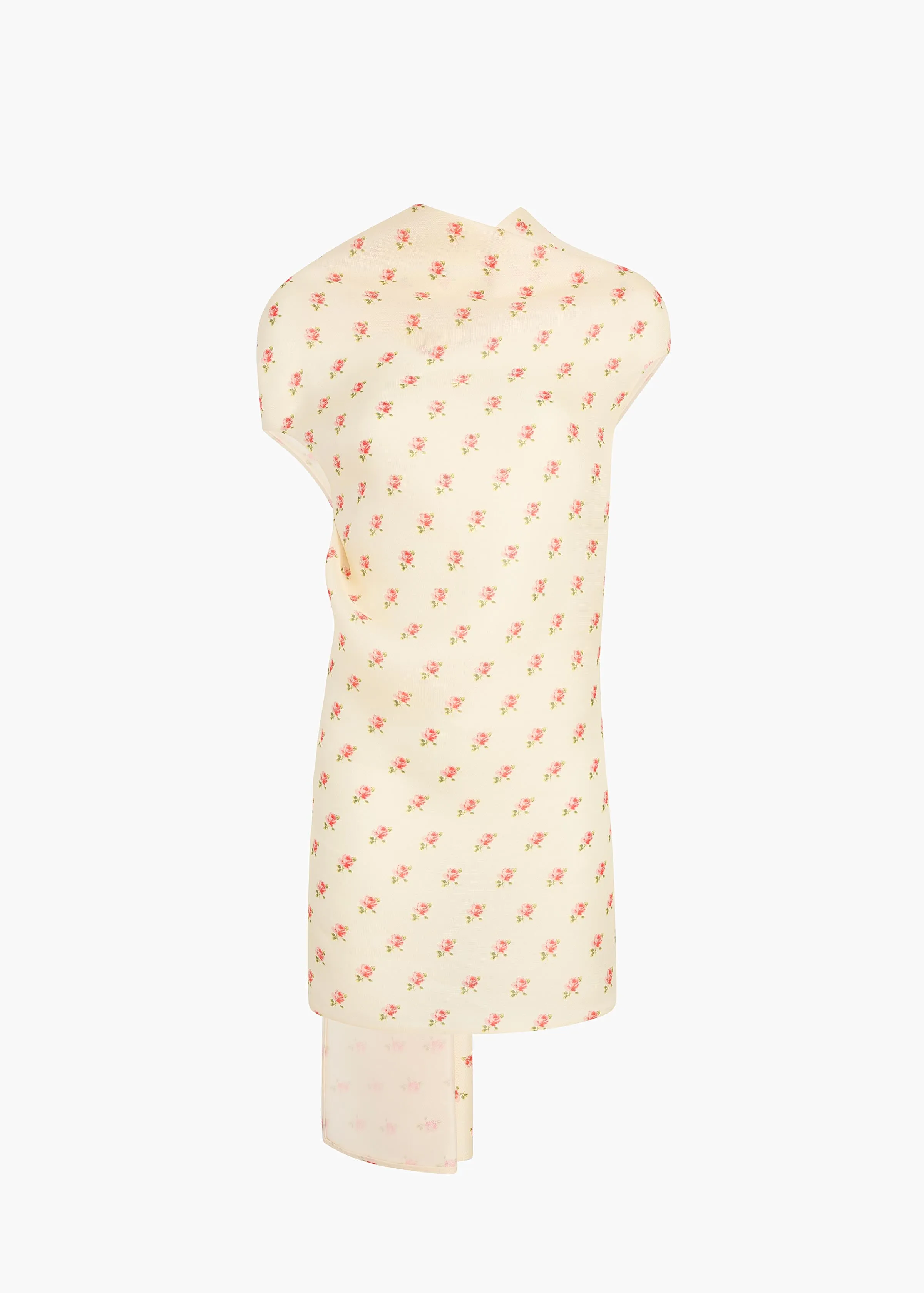 Tatia Dress in Ditsy Rose Print sold by KHAITE
