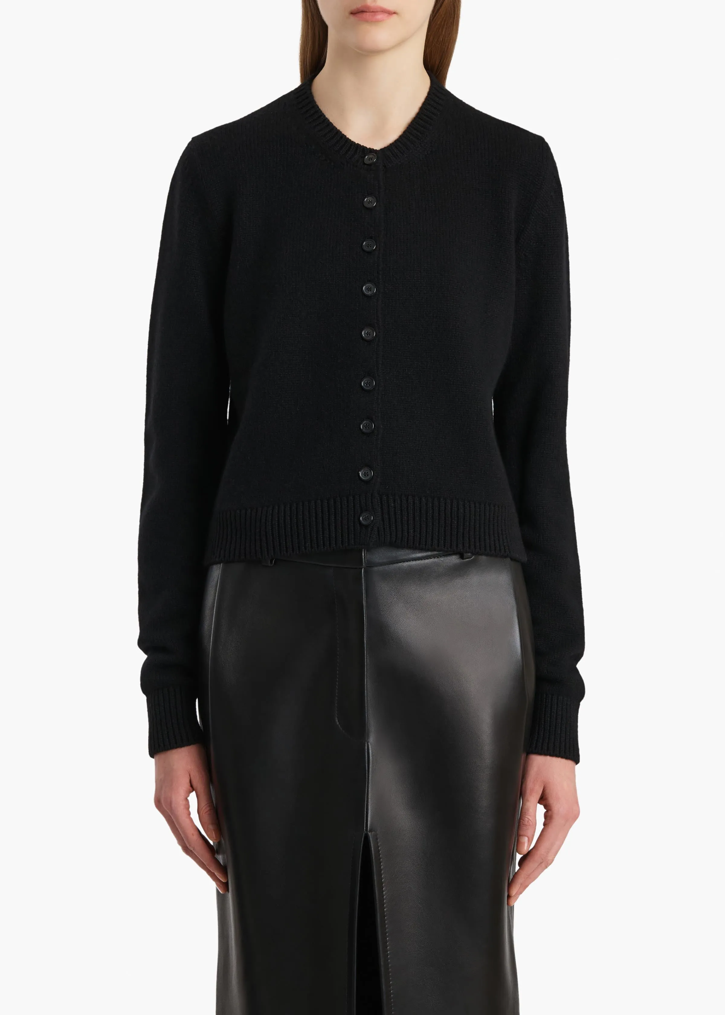 Everheart Cardigan in Black sold by KHAITE product image thumbnail 3