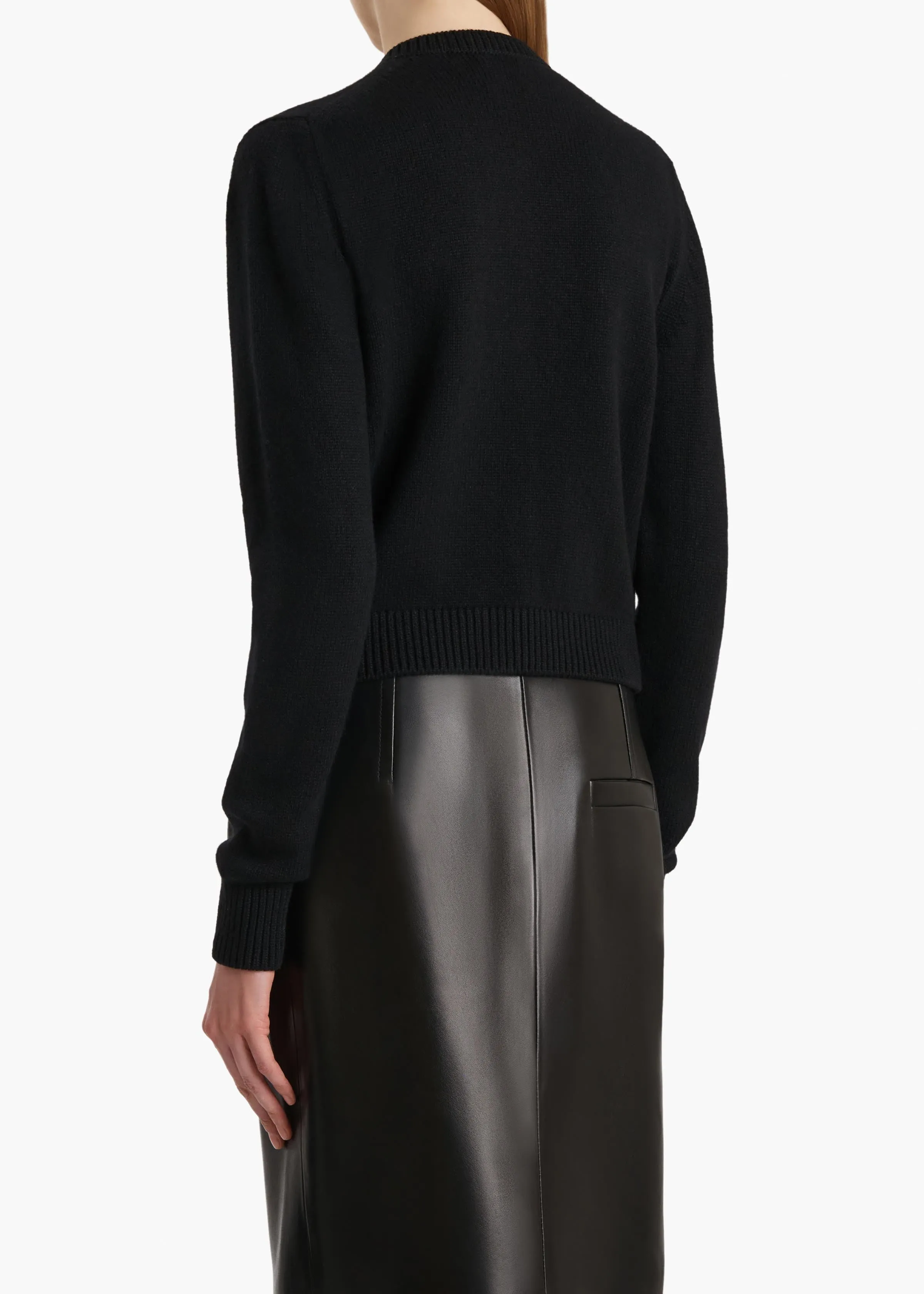 Everheart Cardigan in Black sold by KHAITE product image thumbnail 4