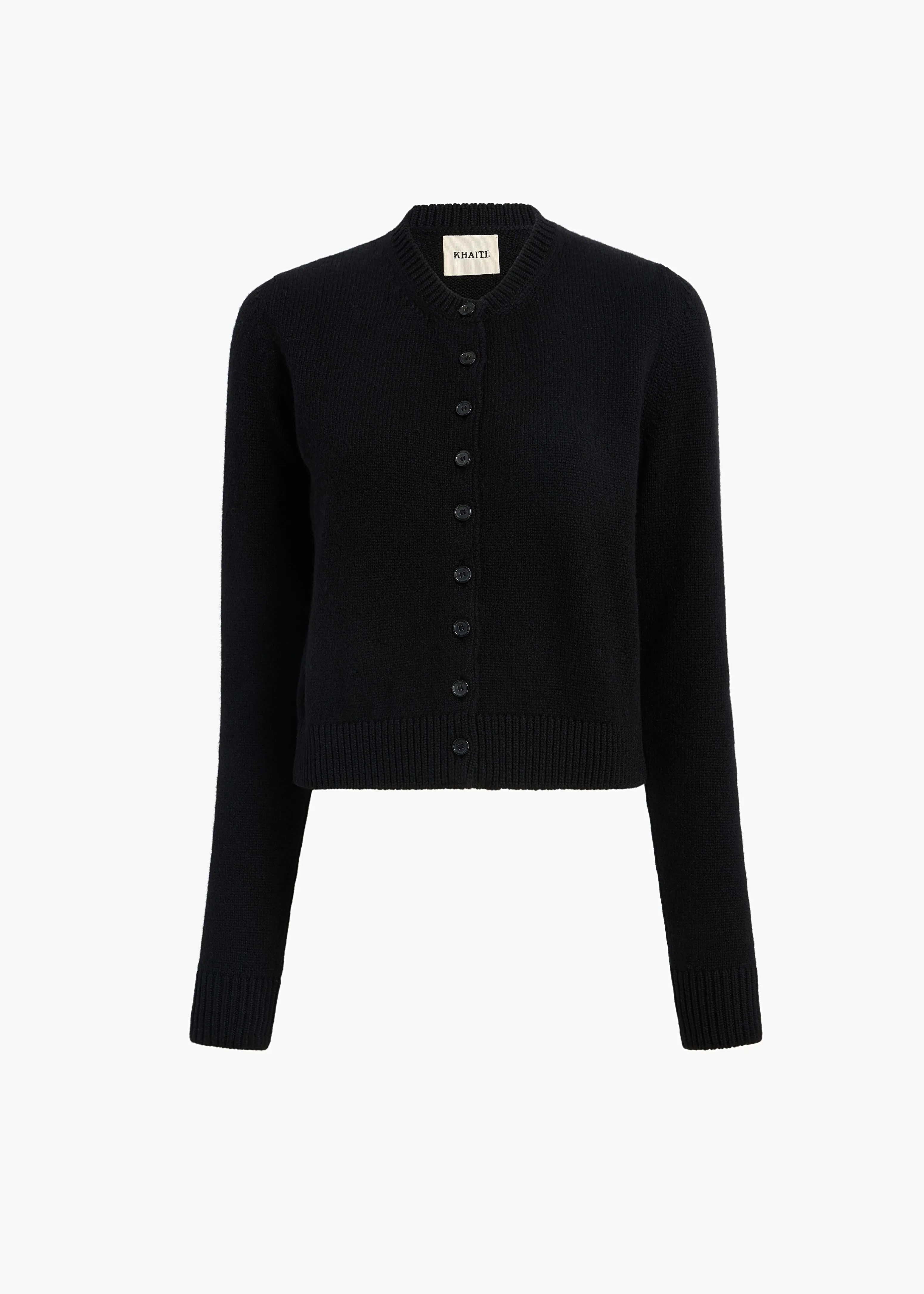 Everheart Cardigan in Black sold by KHAITE
