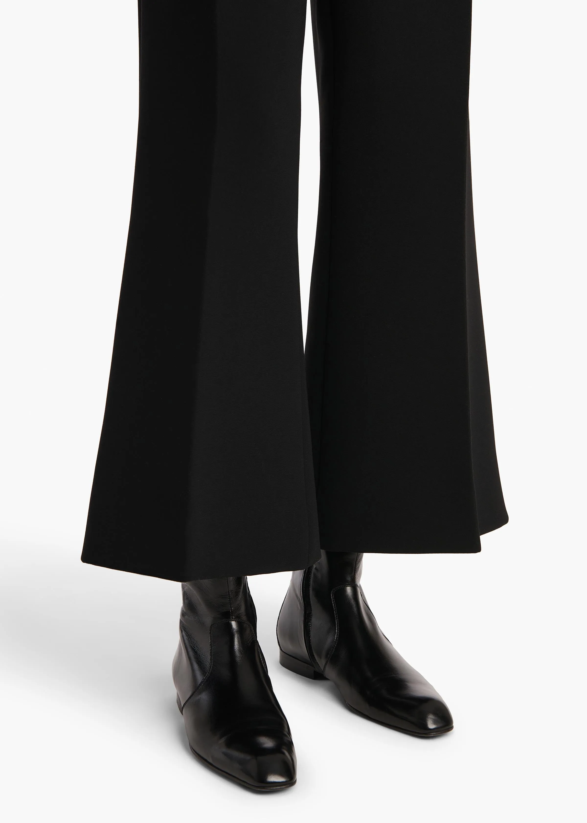 Walter Pant in Black Crepe sold by KHAITE product image thumbnail 5