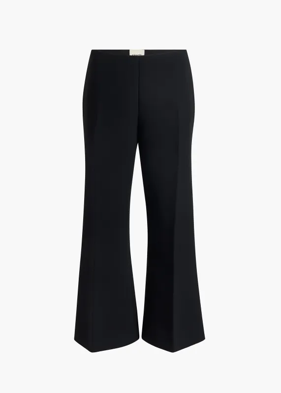 Walter Pant in Black Crepe made by KHAITE