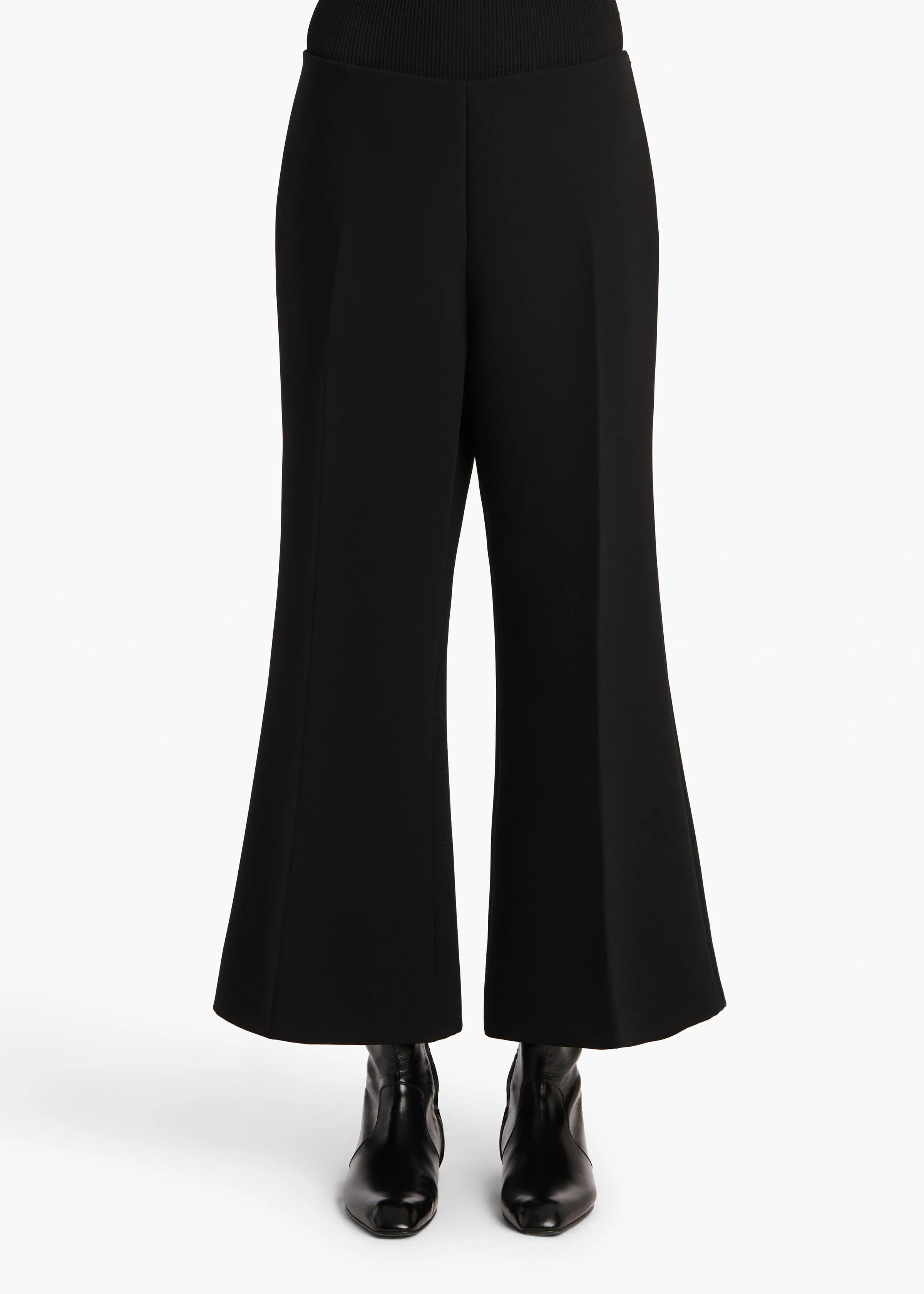 Walter Pant in Black Crepe sold by KHAITE product image thumbnail 3