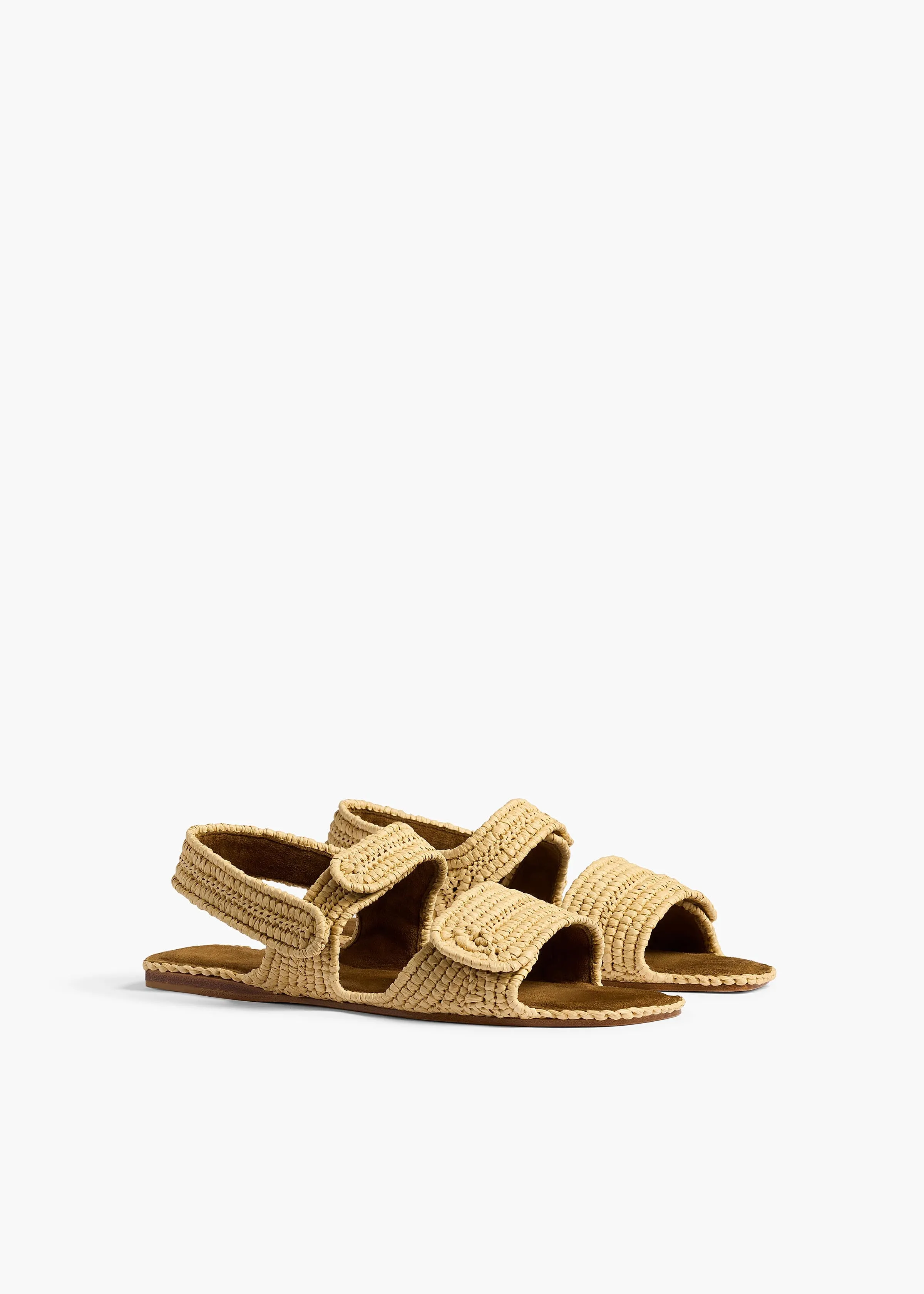 Boden Sandal in Natural Raffia sold by KHAITE product image thumbnail 2