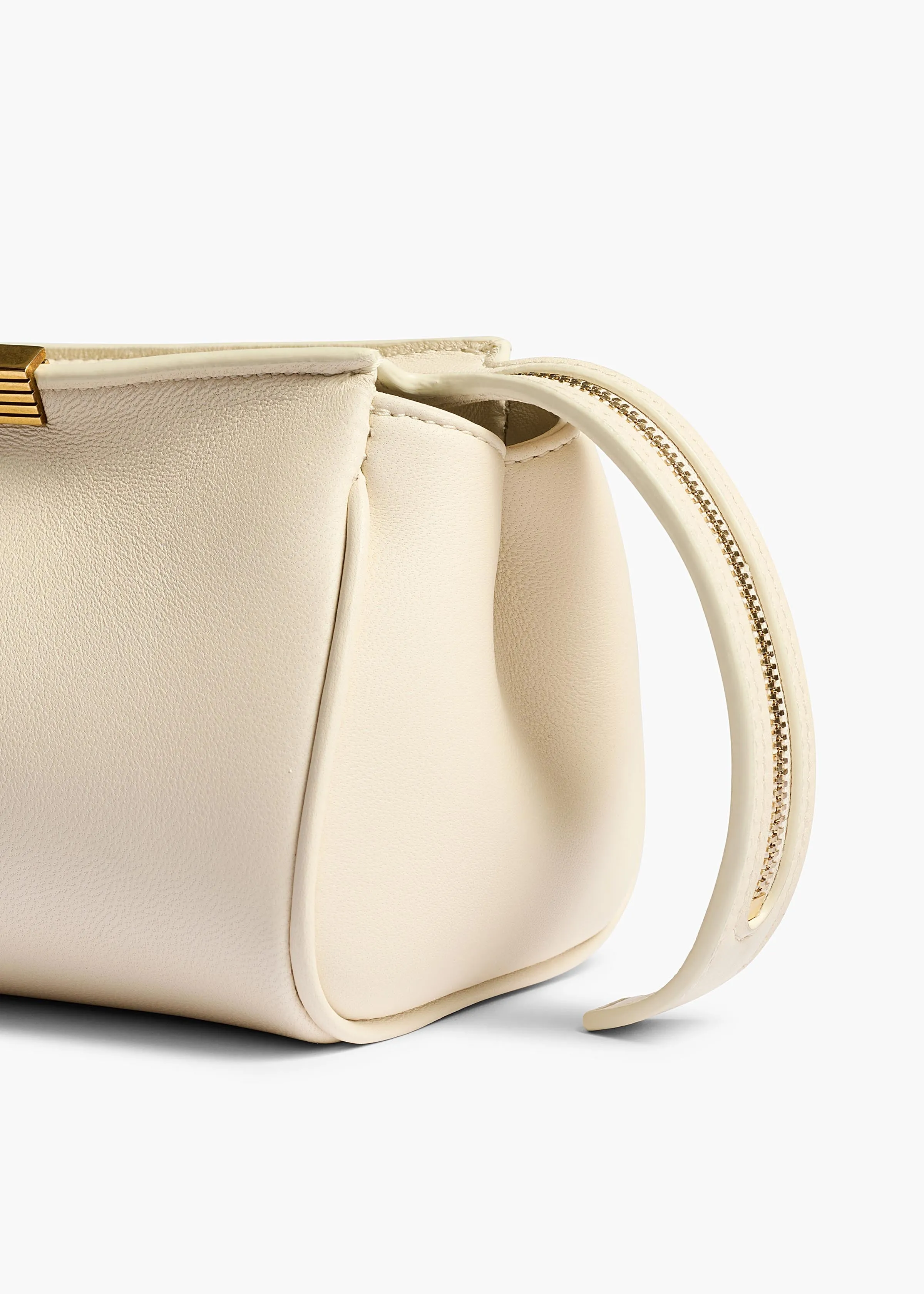 Donna Evening Clutch in Cream Leather sold by KHAITE product image thumbnail 4