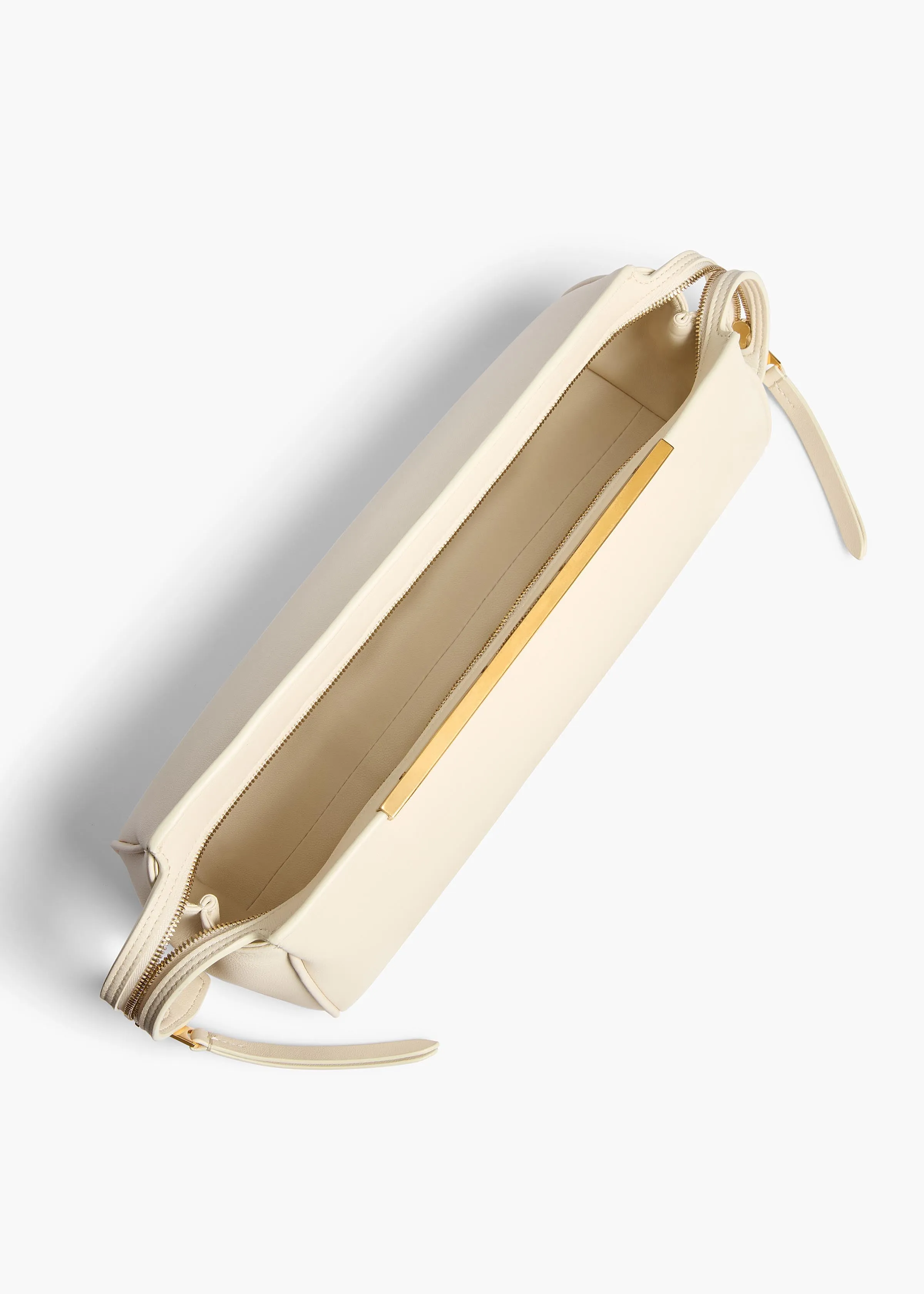 Donna Evening Clutch in Cream Leather sold by KHAITE product image thumbnail 3