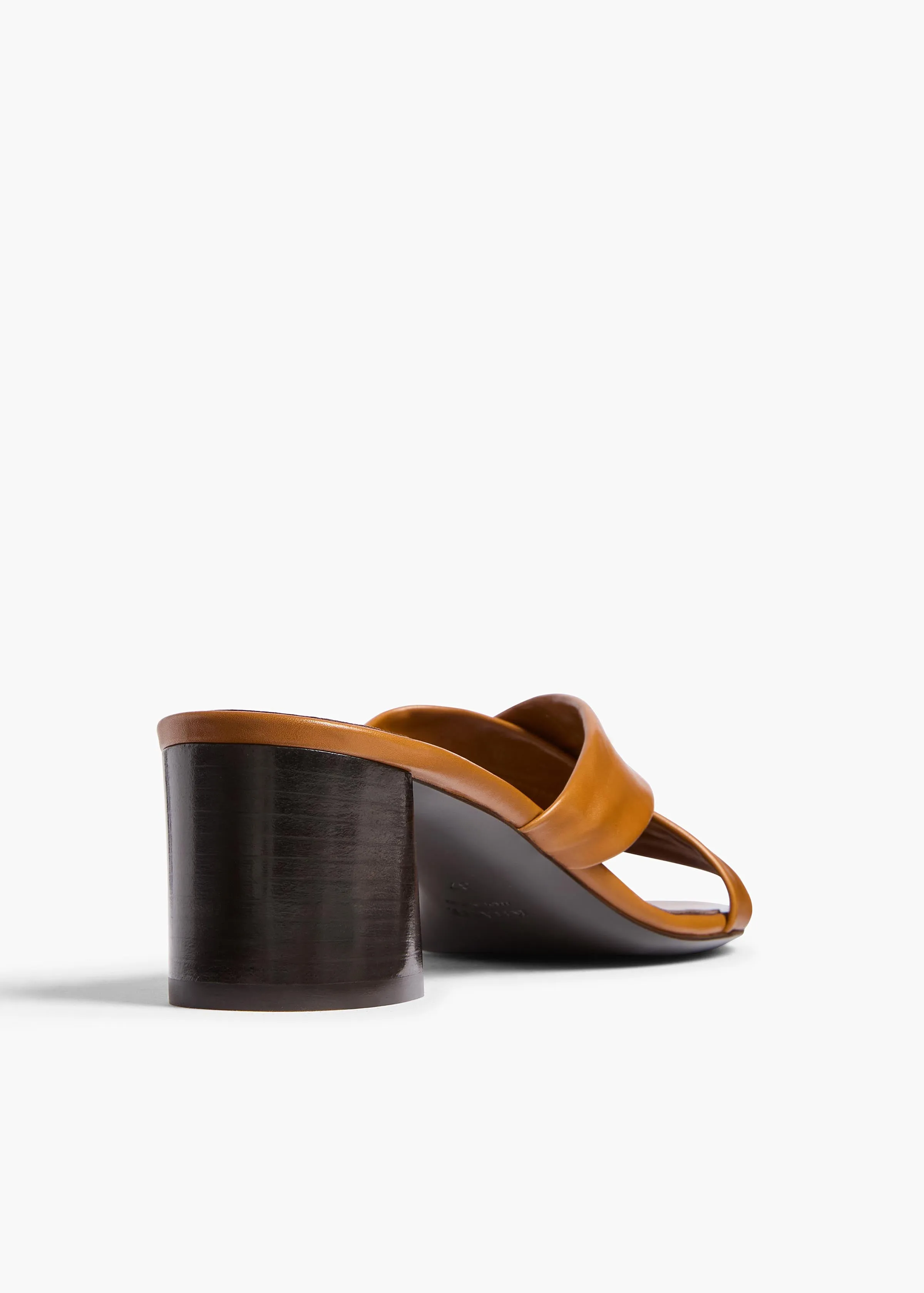 Liria Sandal in Cuoio Glazed Leather sold by KHAITE product image thumbnail 4