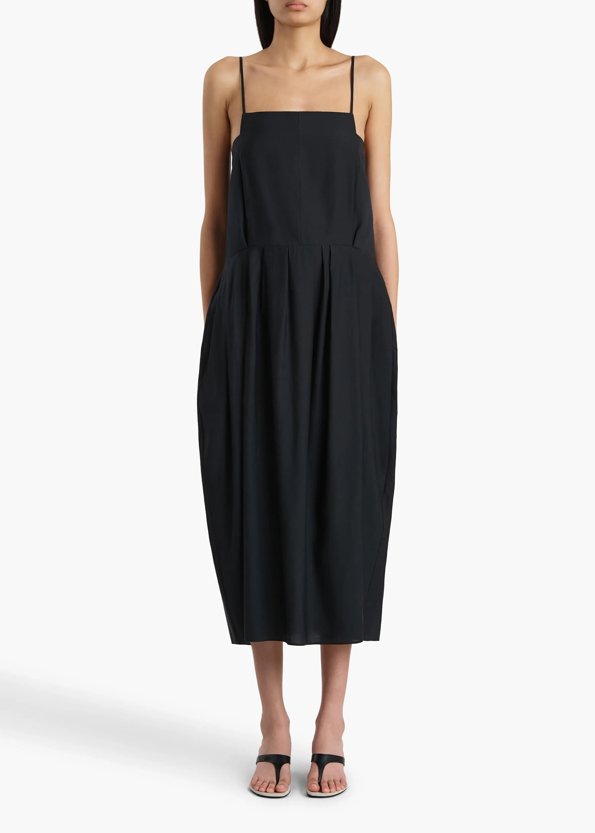 Adira Dress in Black sold by KHAITE product image thumbnail 3