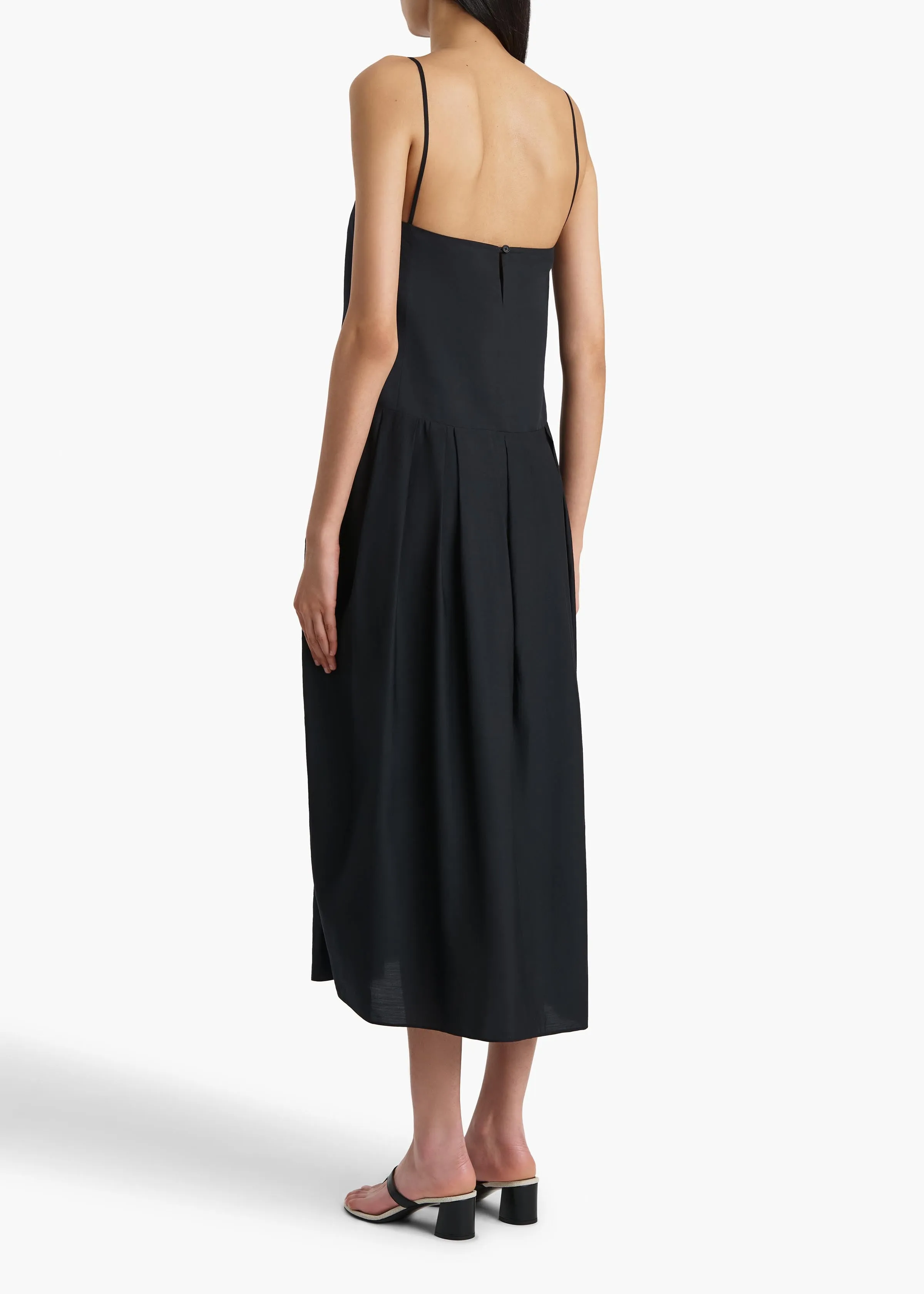 Adira Dress in Black sold by KHAITE product image thumbnail 4