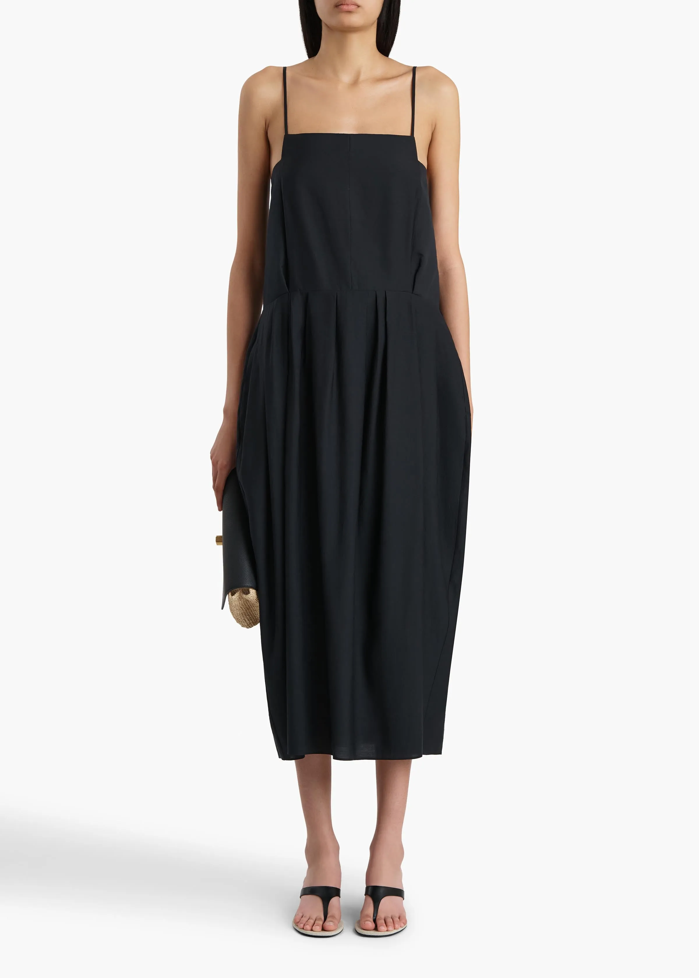 Adira Dress in Black sold by KHAITE product image thumbnail 2