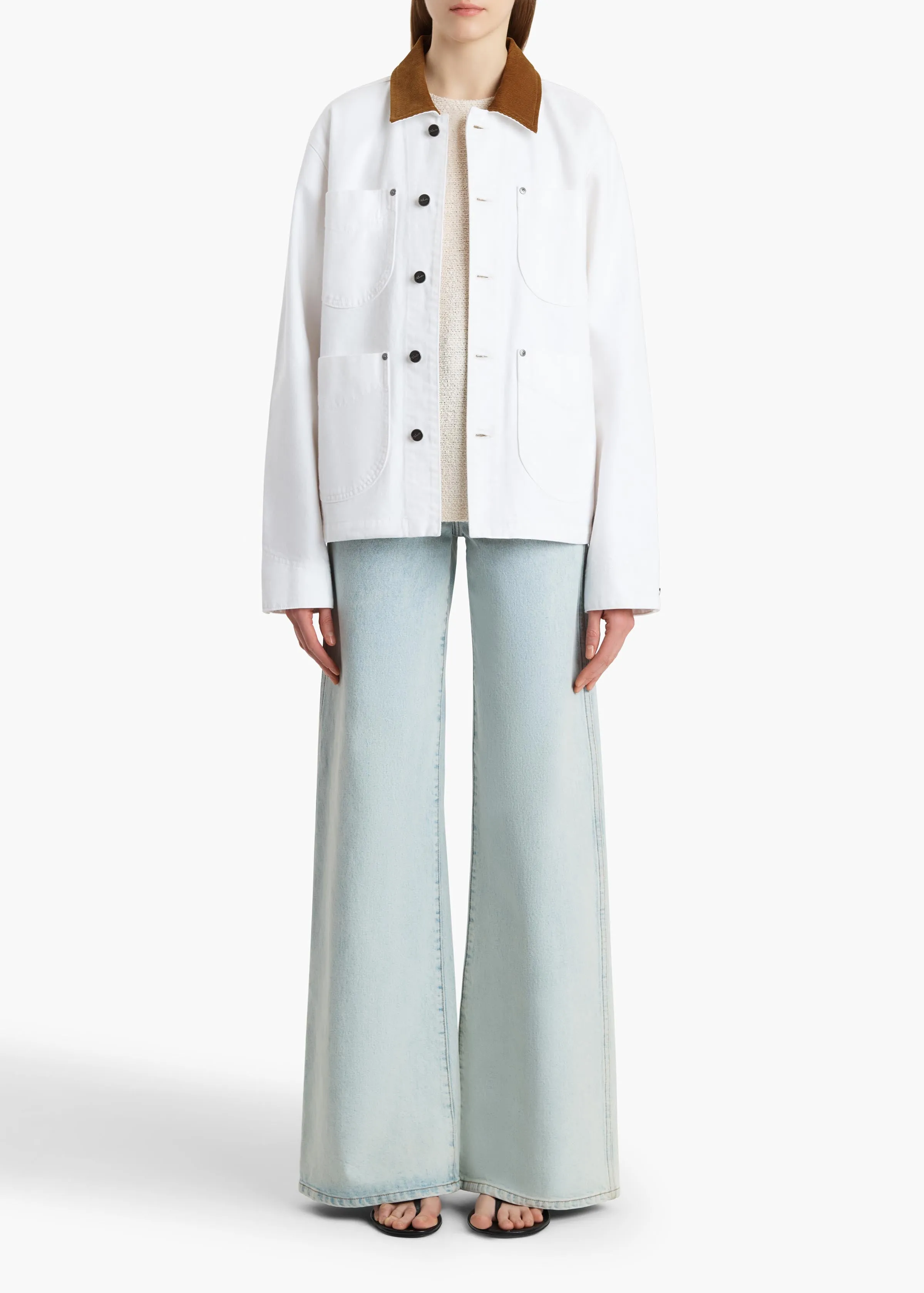 Dane Stretch Jean in Shelburne sold by KHAITE product image thumbnail 2
