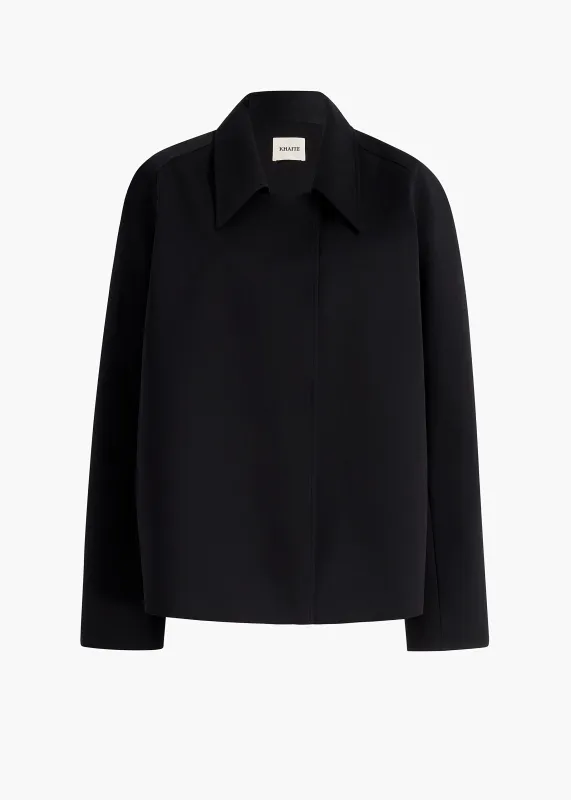 Emint Jacket in Black made by KHAITE