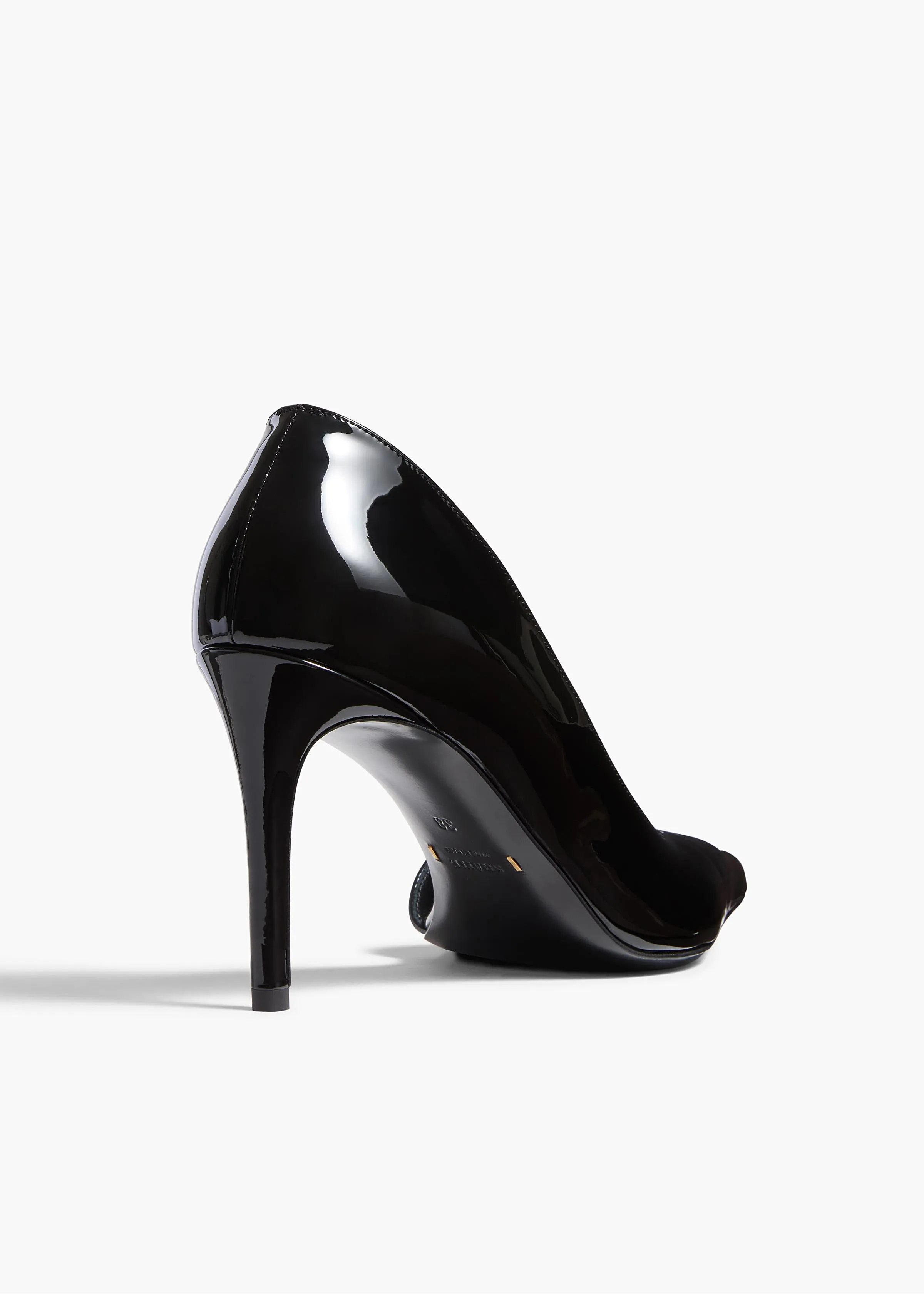 Jett D'Orsay Pump in Black Patent Leather sold by KHAITE product image thumbnail 4