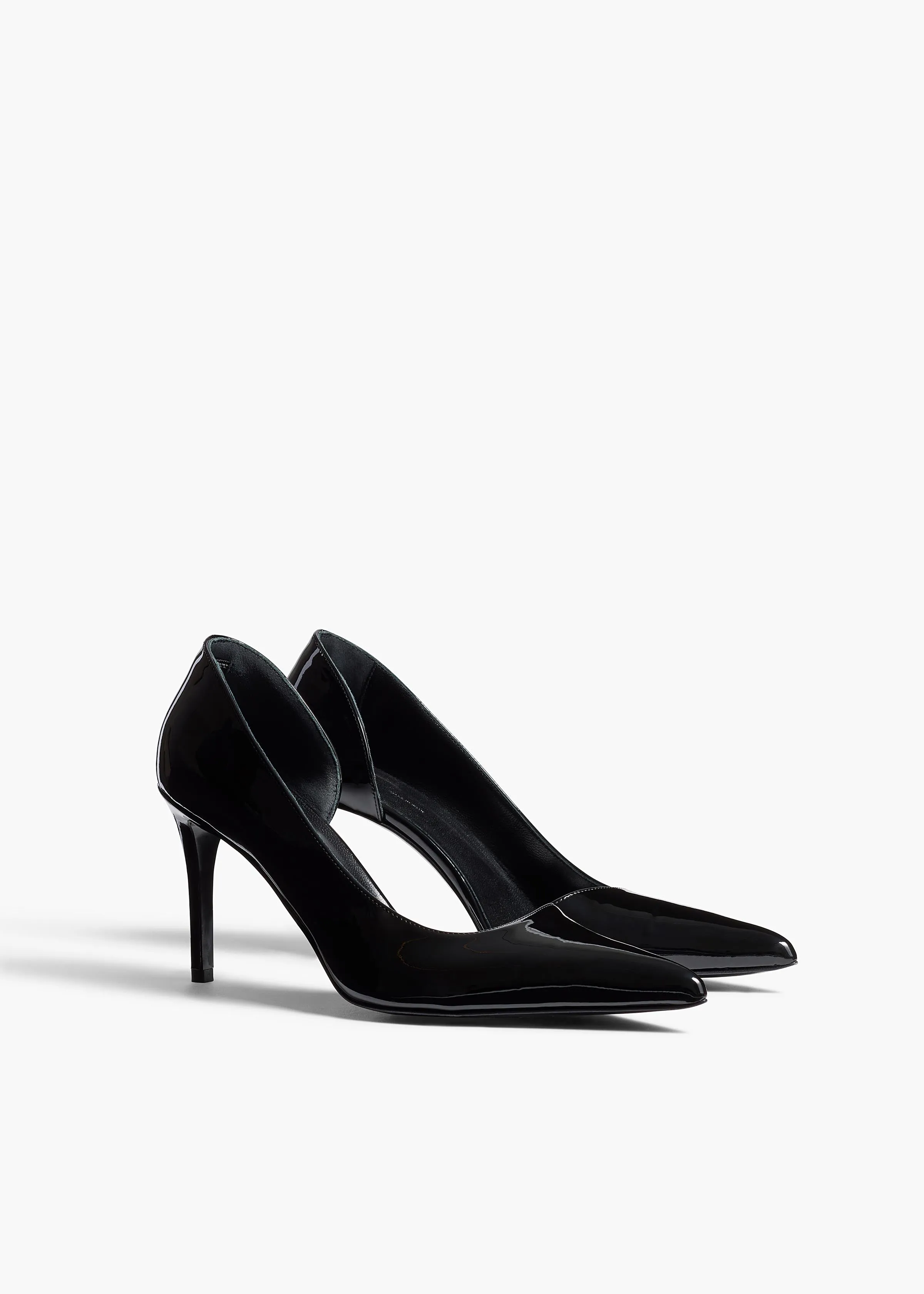 Jett D'Orsay Pump in Black Patent Leather sold by KHAITE product image thumbnail 2