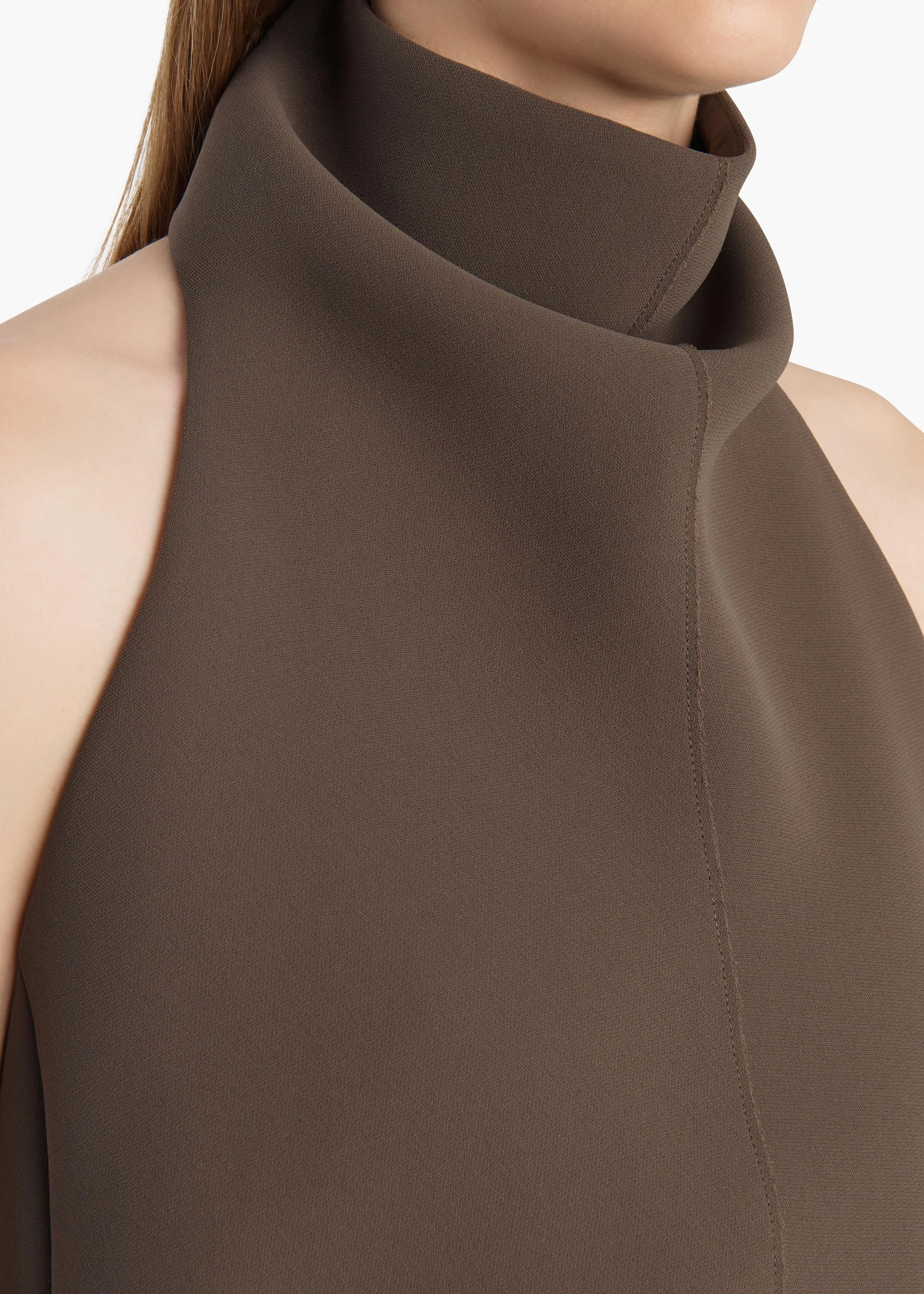 Rone Top in Clove sold by KHAITE product image thumbnail 5