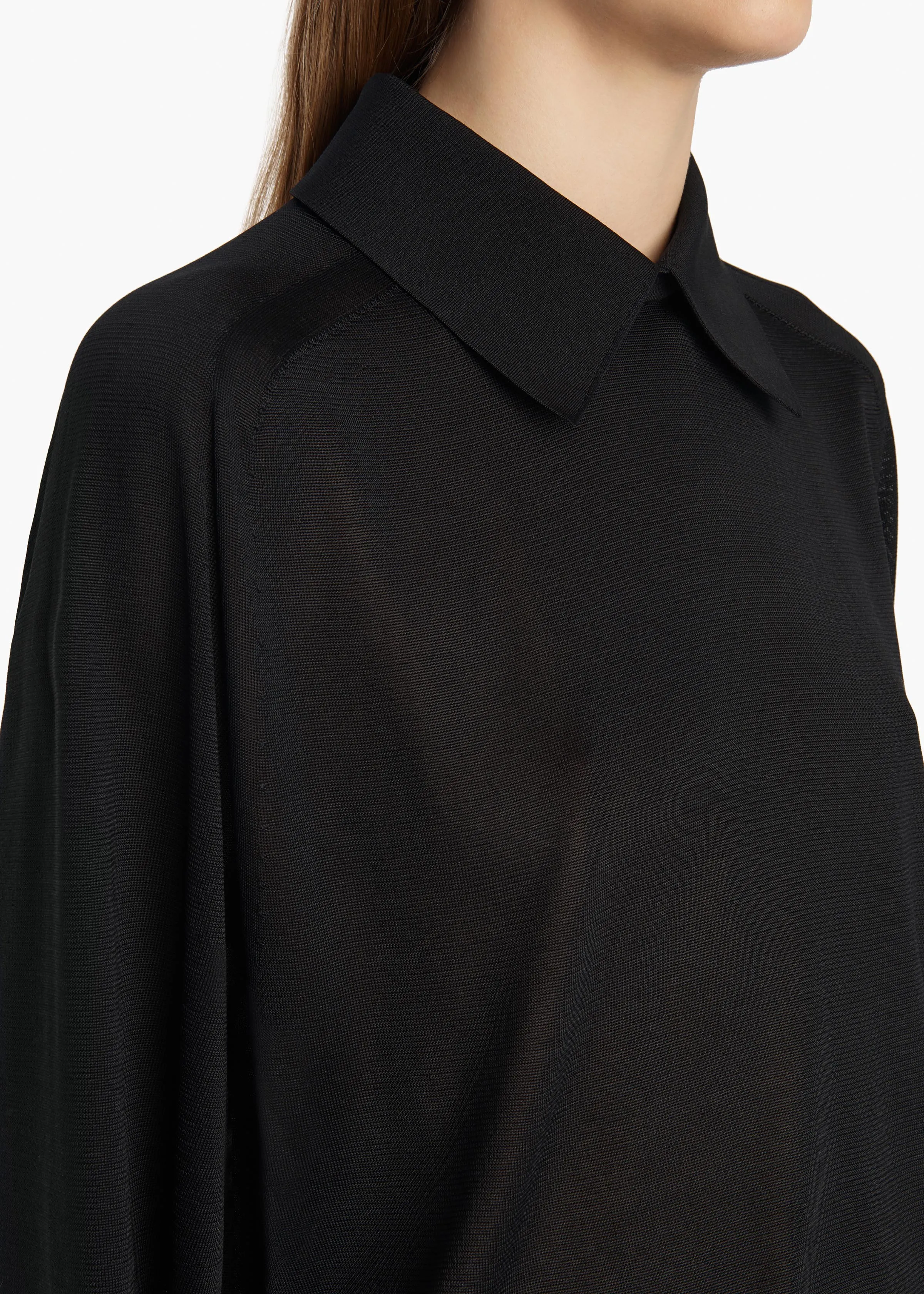 Alexa Top in Black sold by KHAITE product image thumbnail 5
