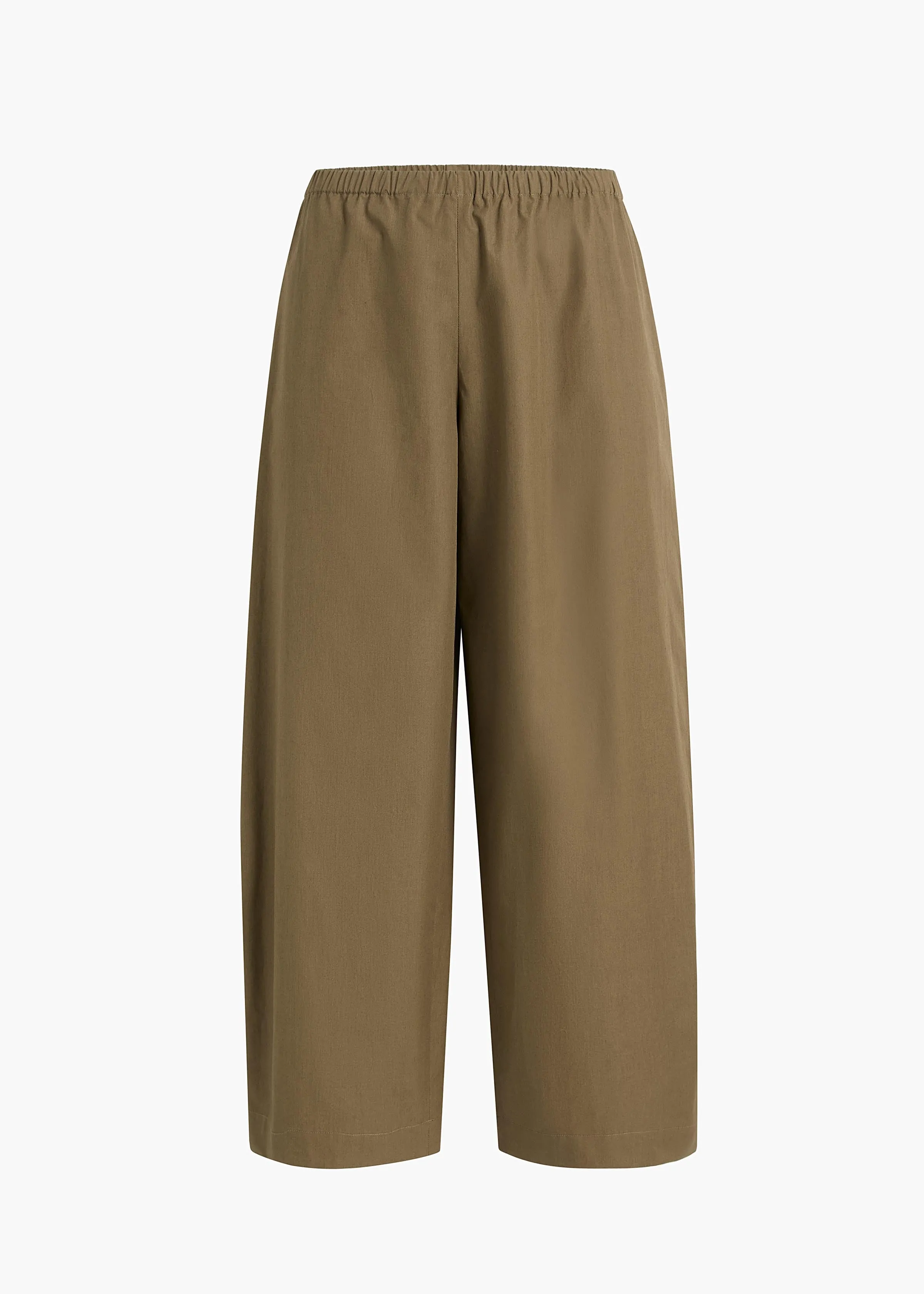 Roma Pant in Dark Olive sold by KHAITE