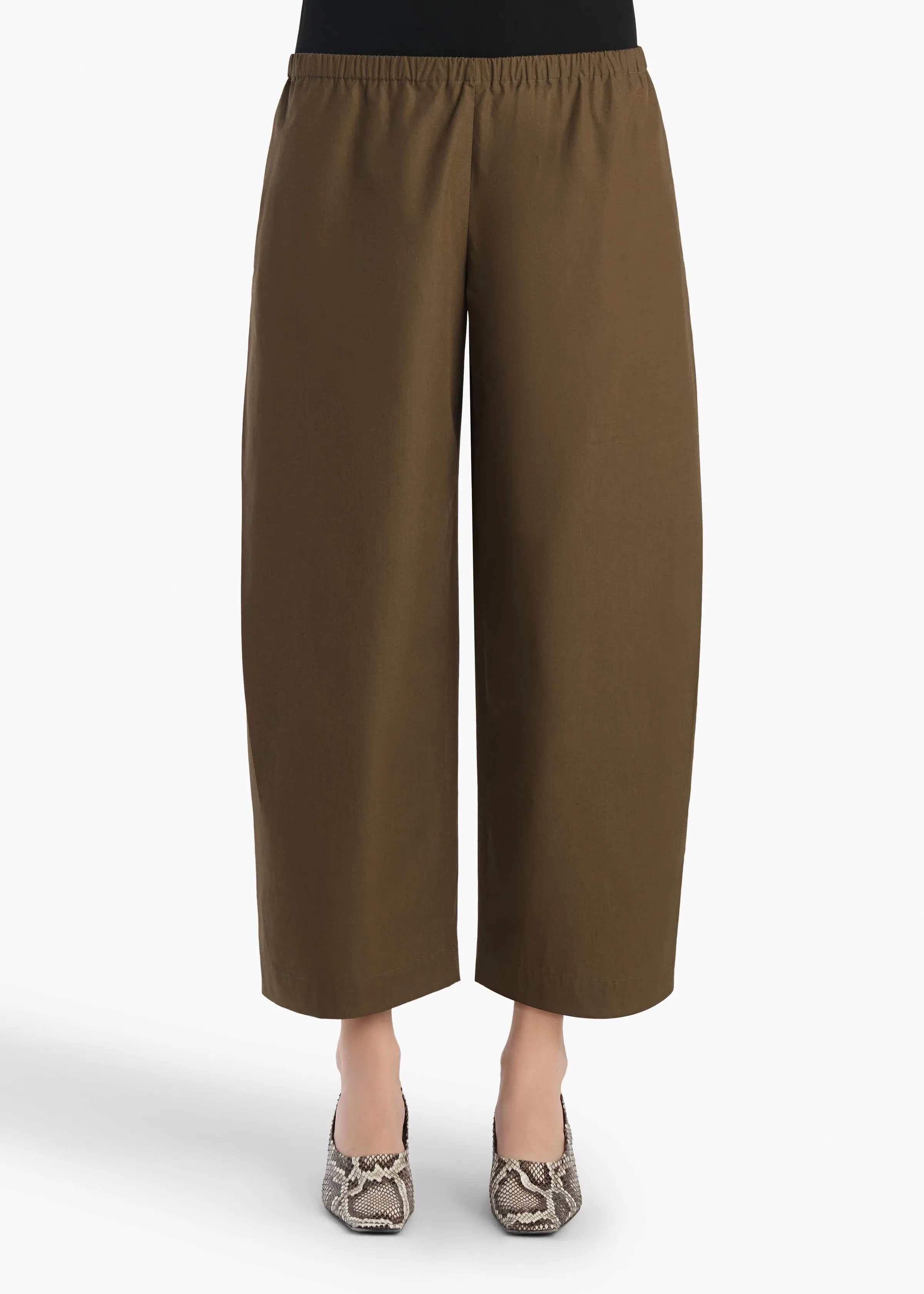 Roma Pant in Dark Olive sold by KHAITE product image thumbnail 3