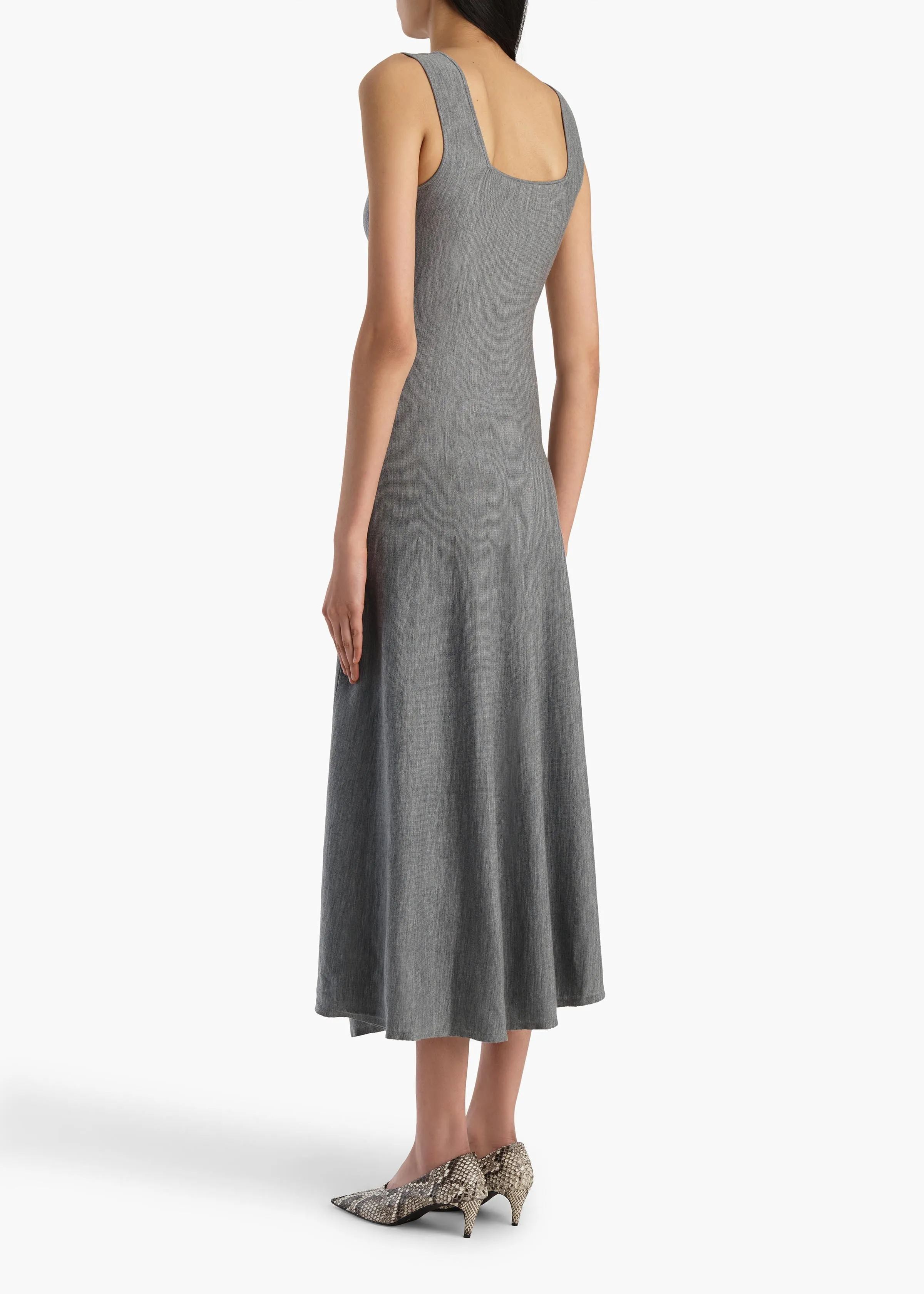 Seberg Dress in Sterling sold by KHAITE product image thumbnail 3
