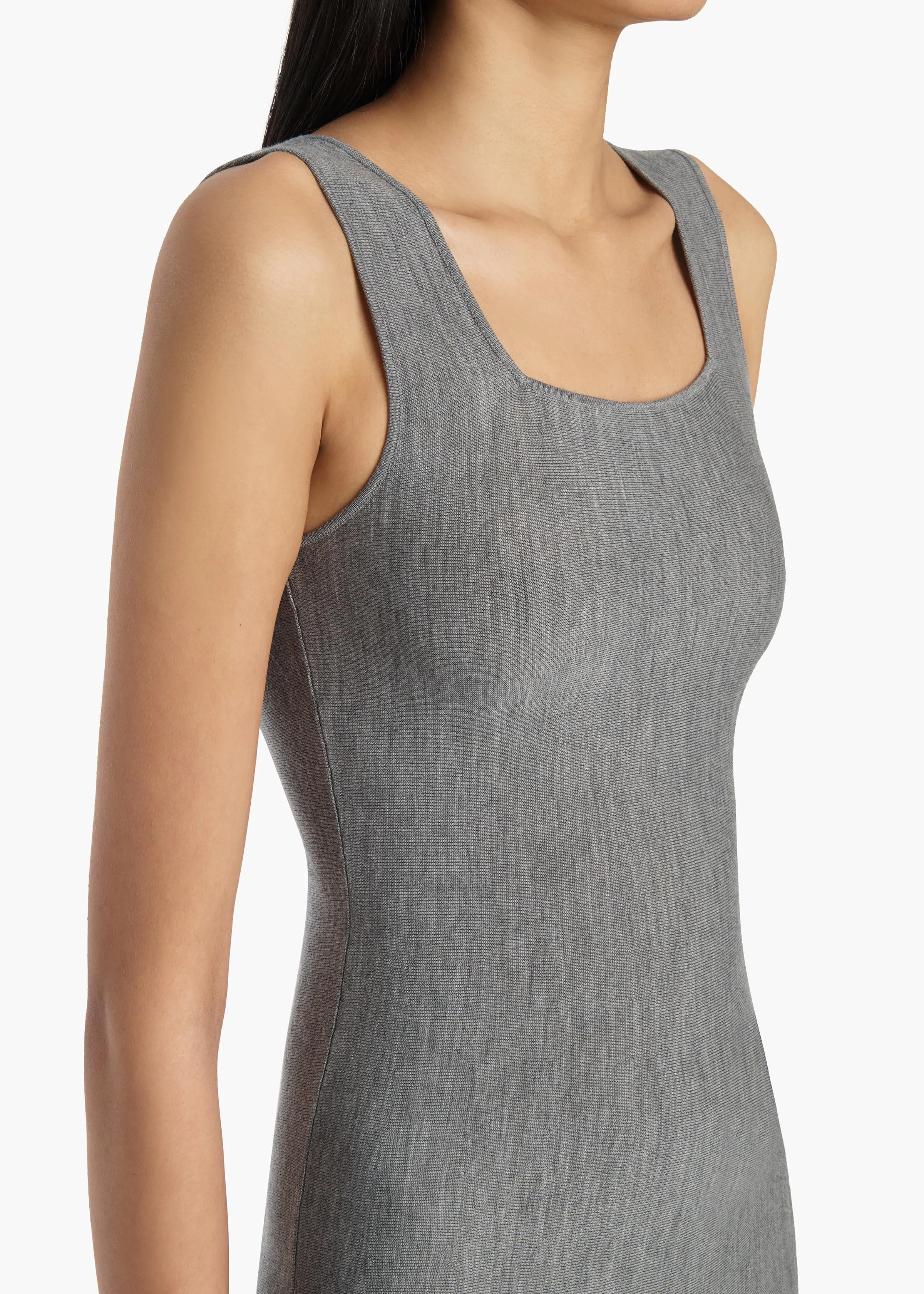 Seberg Dress in Sterling sold by KHAITE product image thumbnail 4