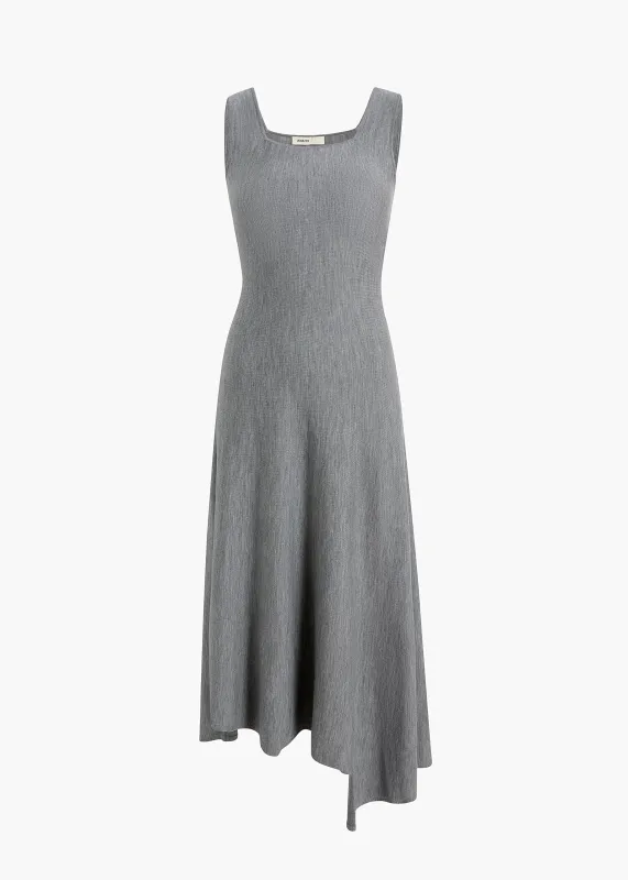 Seberg Dress in Sterling made by KHAITE