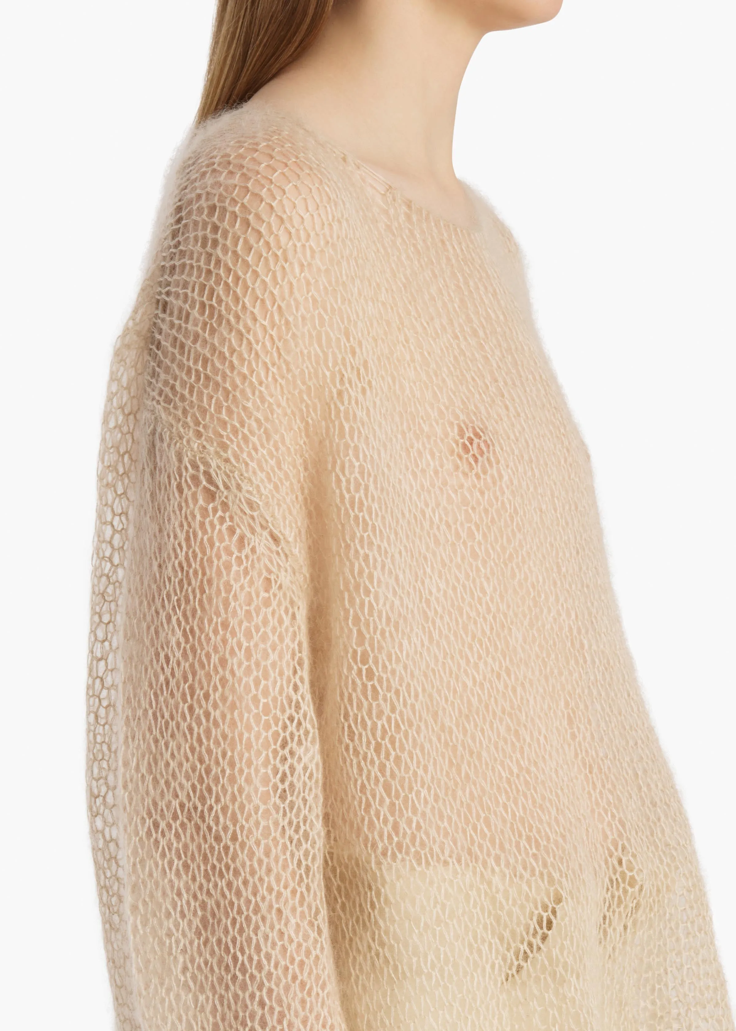 Wendy Sweater in Light Beige sold by KHAITE product image thumbnail 5