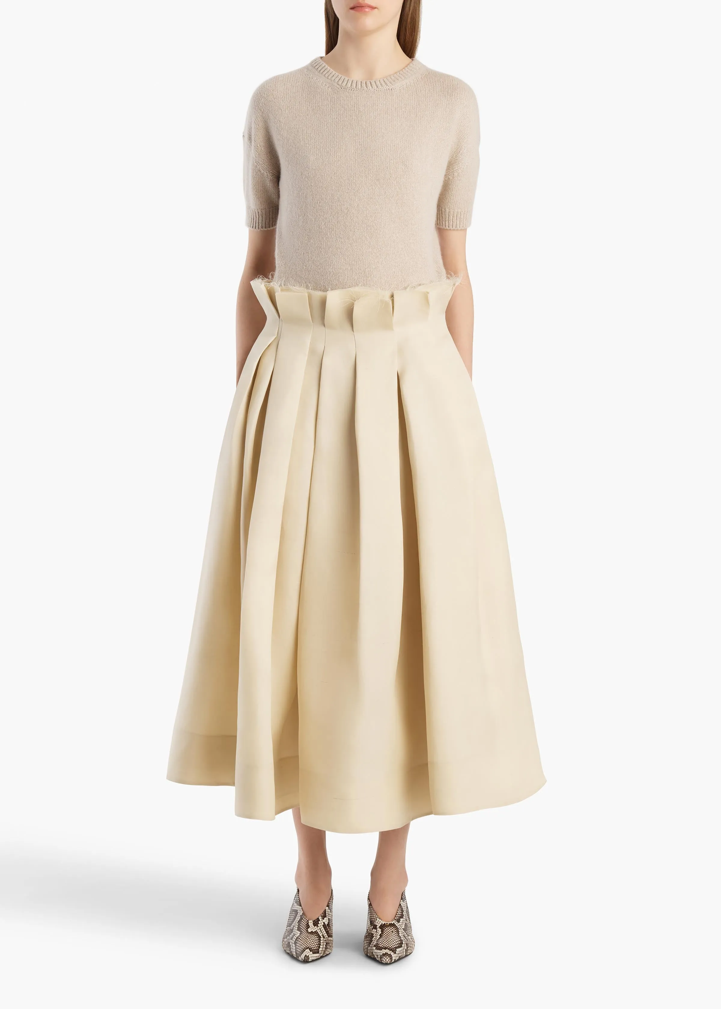 Golden Sweater in Sepia sold by KHAITE product image thumbnail 2