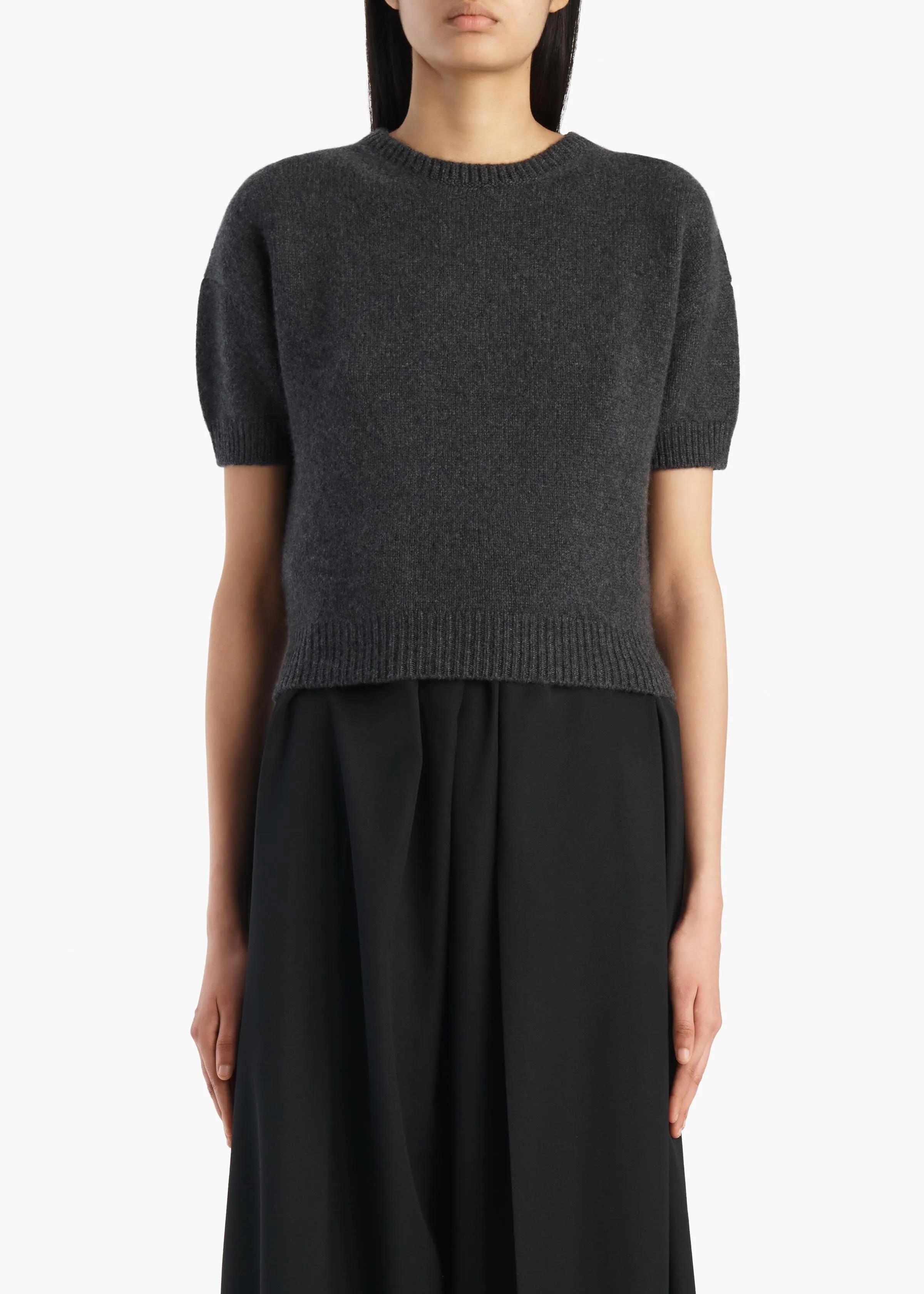 Golden Sweater in Charcoal sold by KHAITE product image thumbnail 3