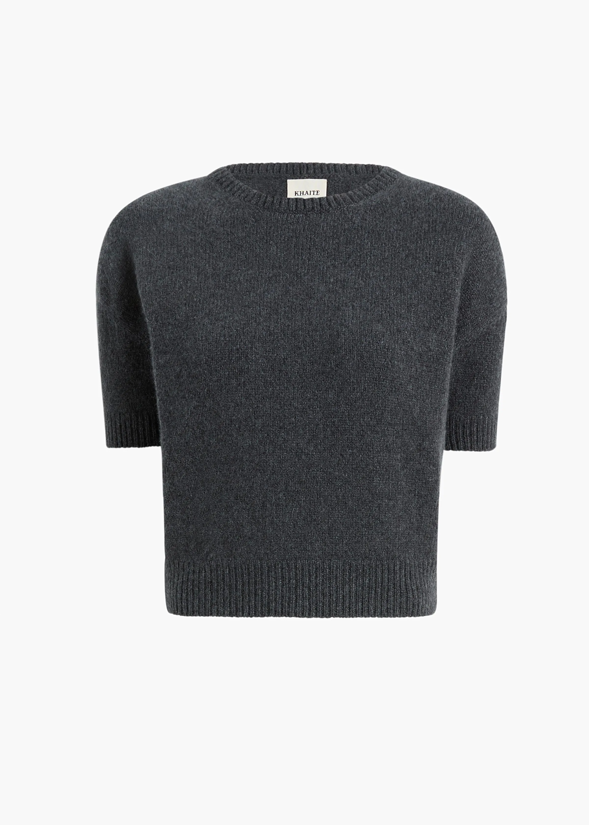 Golden Sweater in Charcoal sold by KHAITE