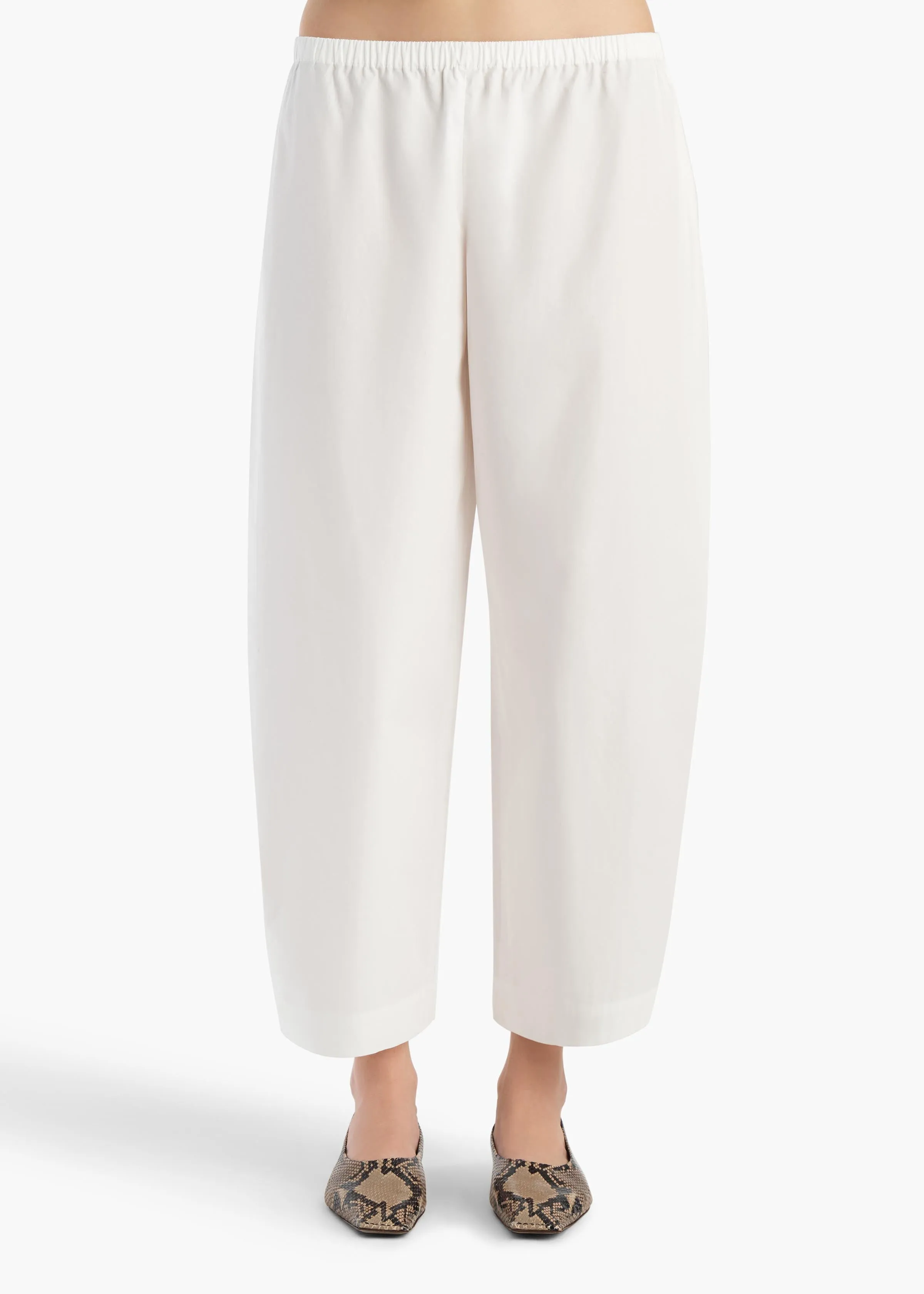 Roma Pant in Chalk sold by KHAITE product image thumbnail 3