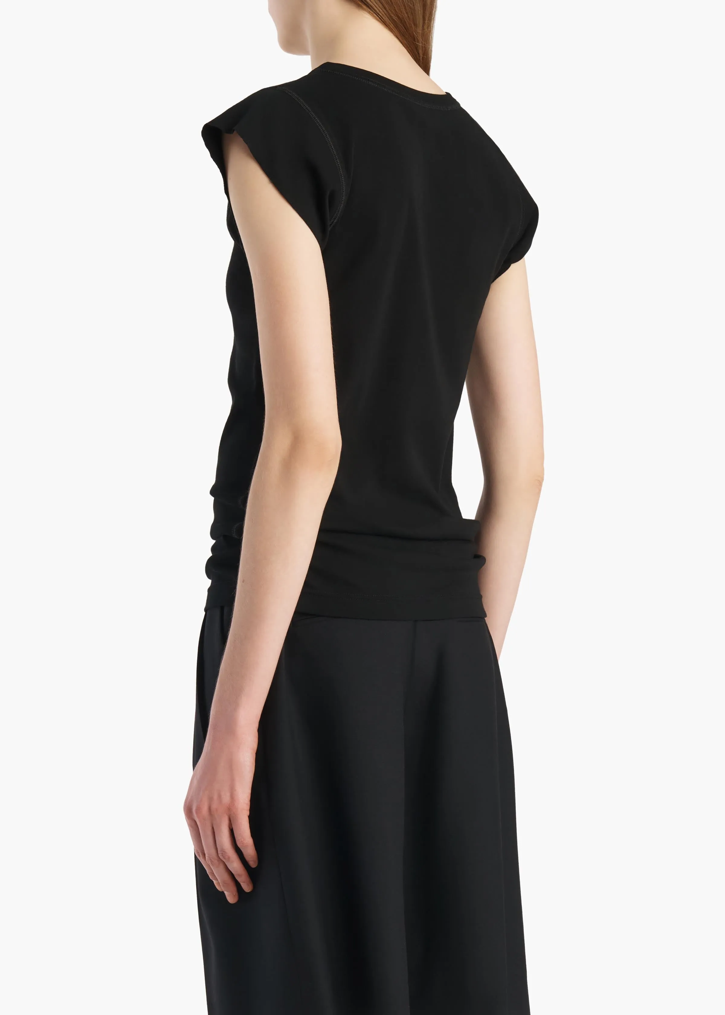 Angel Top in Black sold by KHAITE product image thumbnail 4