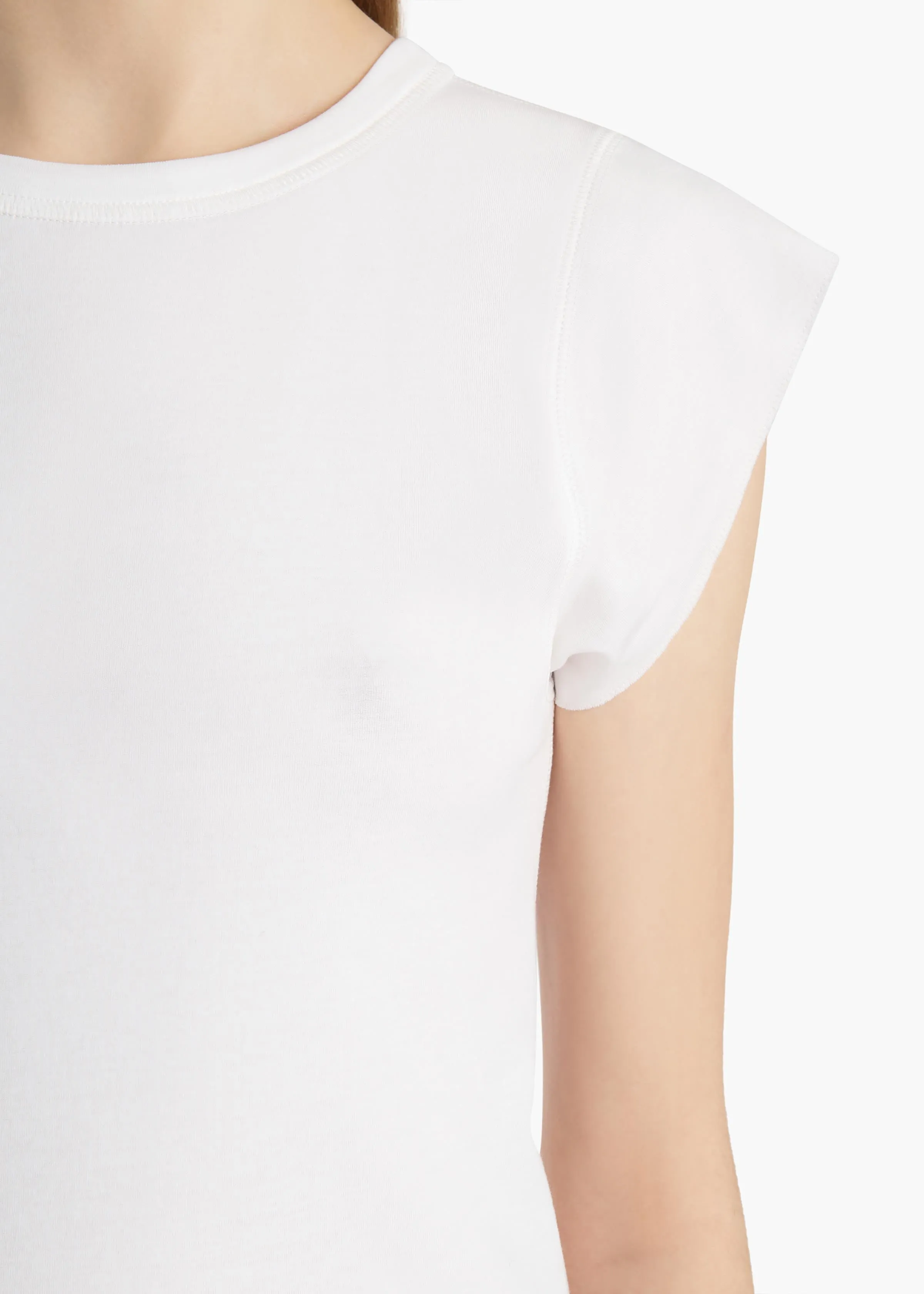 Angel Top in Chalk sold by KHAITE product image thumbnail 5