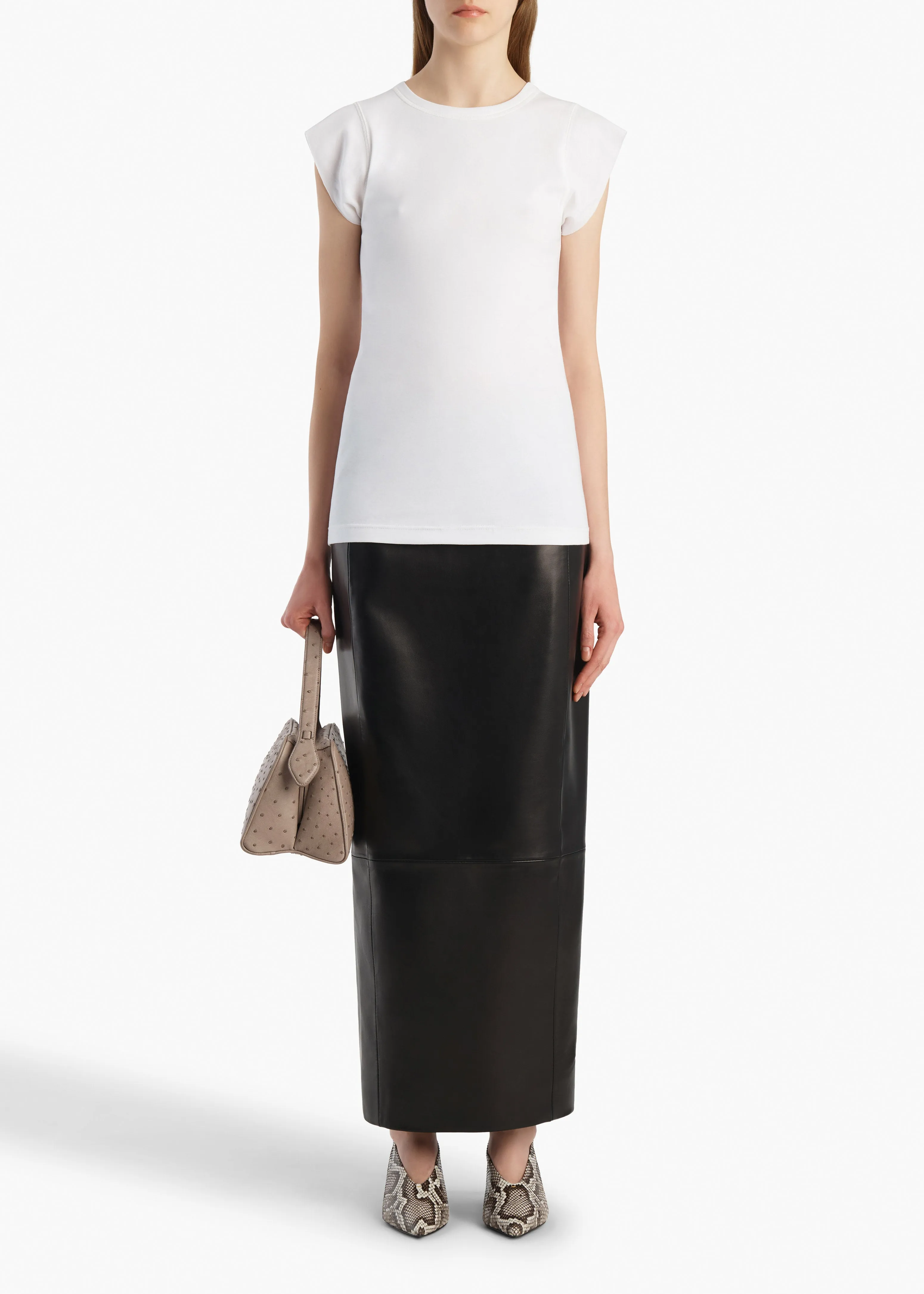 Angel Top in Chalk sold by KHAITE product image thumbnail 2