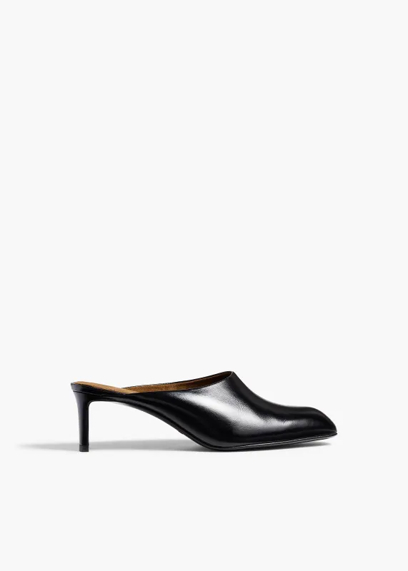 Colt Low Mule in Black made by KHAITE