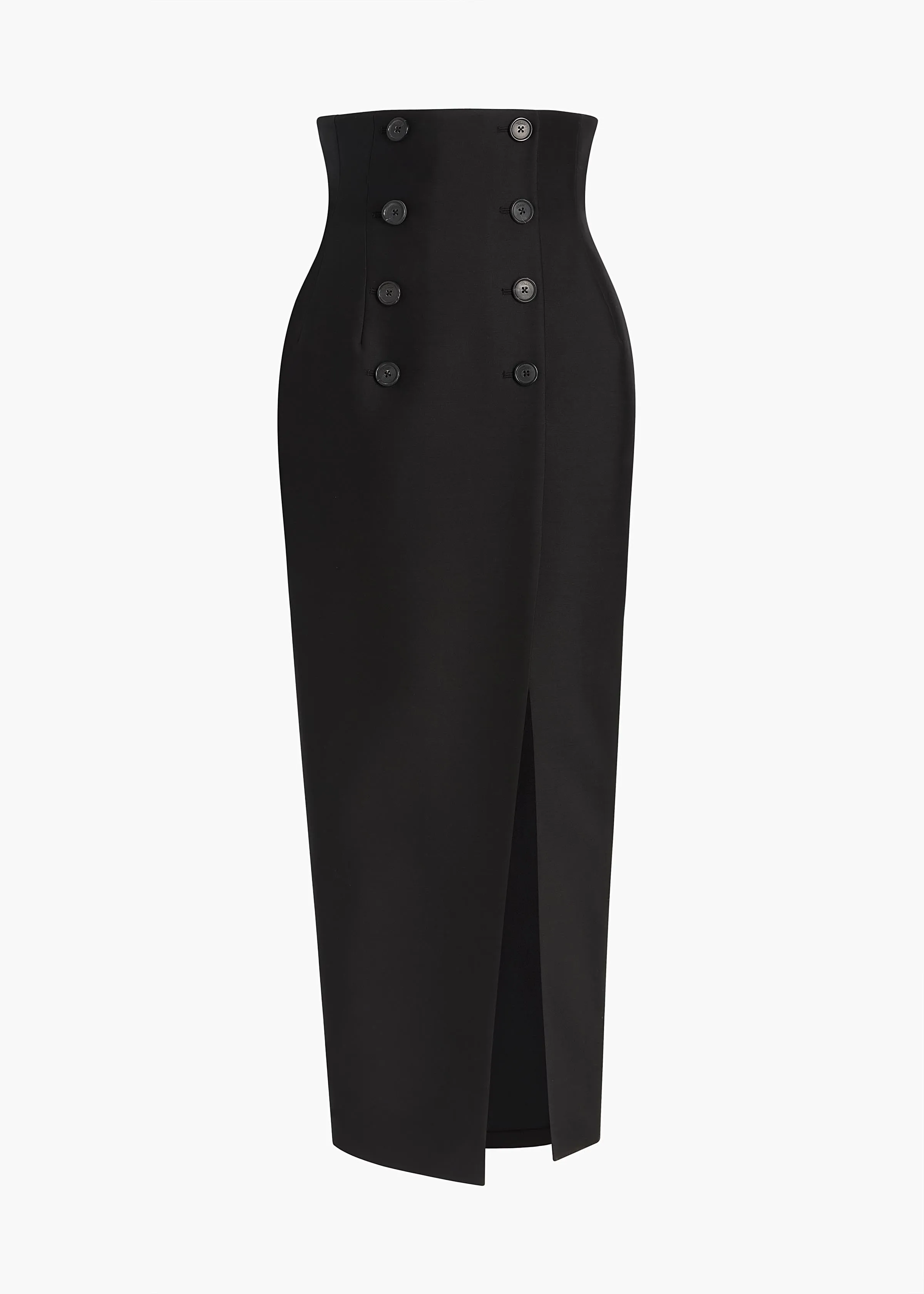 Luiza Skirt in Black sold by KHAITE
