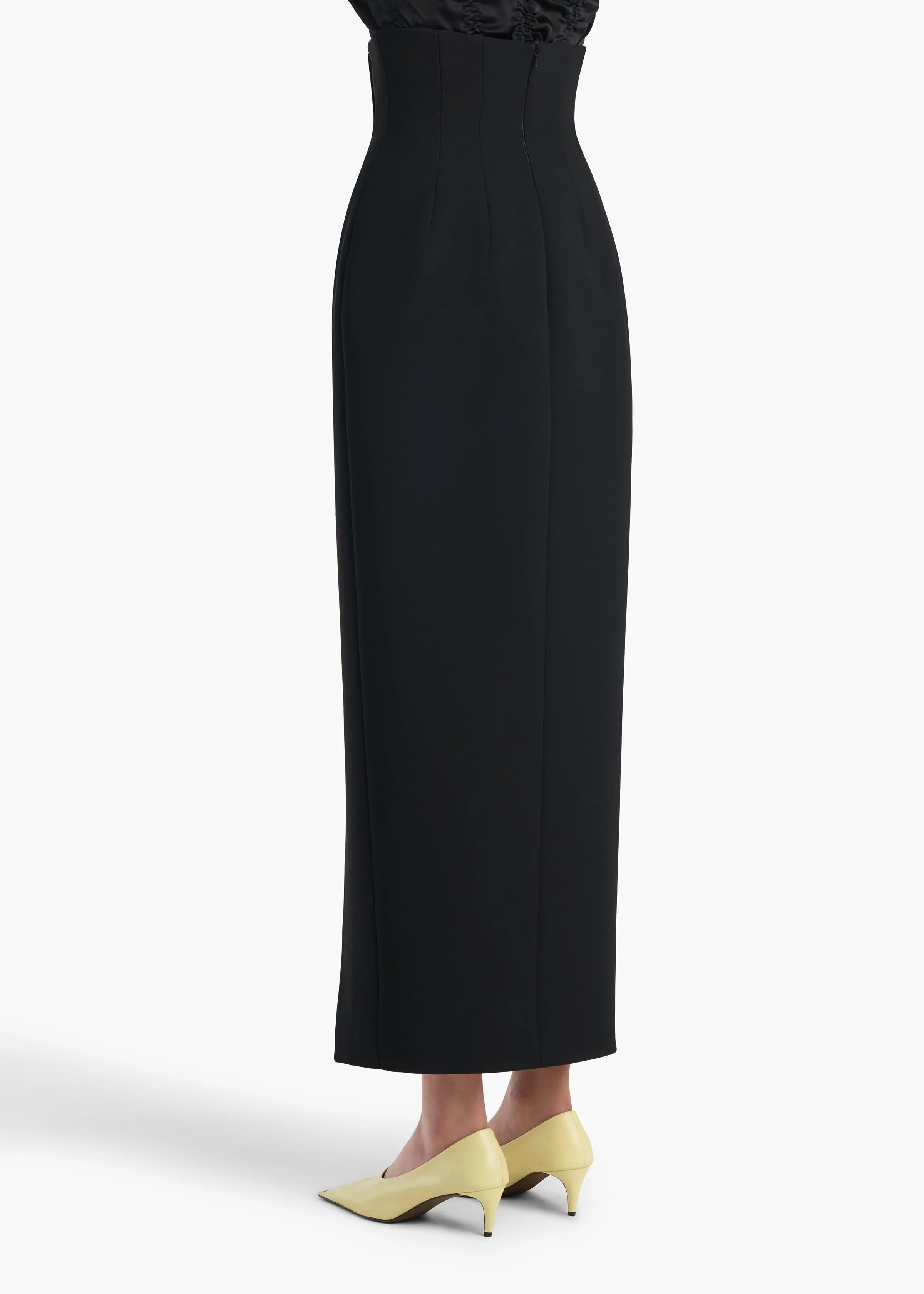 Luiza Skirt in Black sold by KHAITE product image thumbnail 4