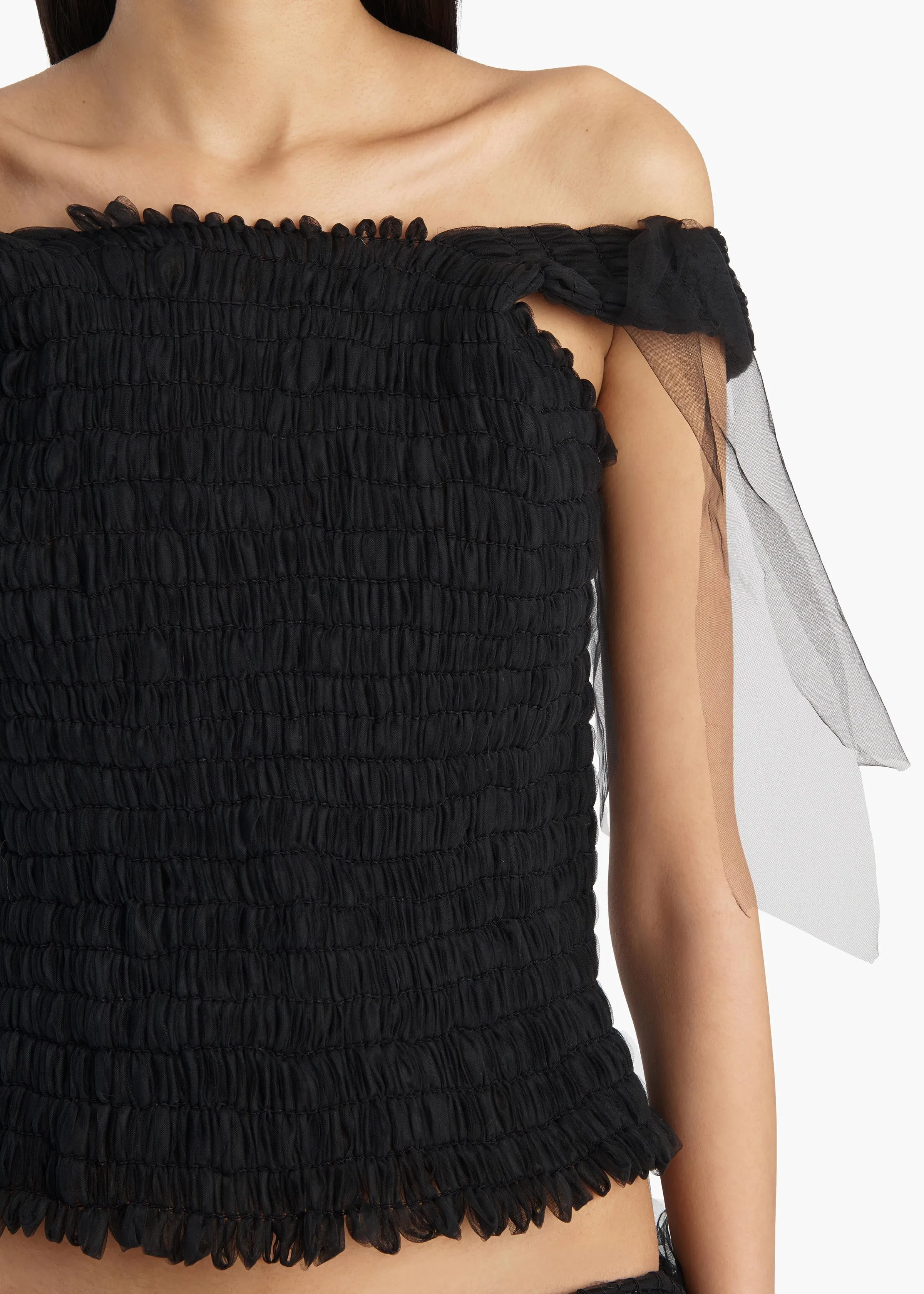 Bo Top in Black sold by KHAITE product image thumbnail 5