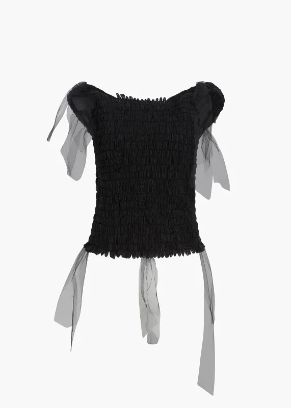 Bo Top in Black made by KHAITE