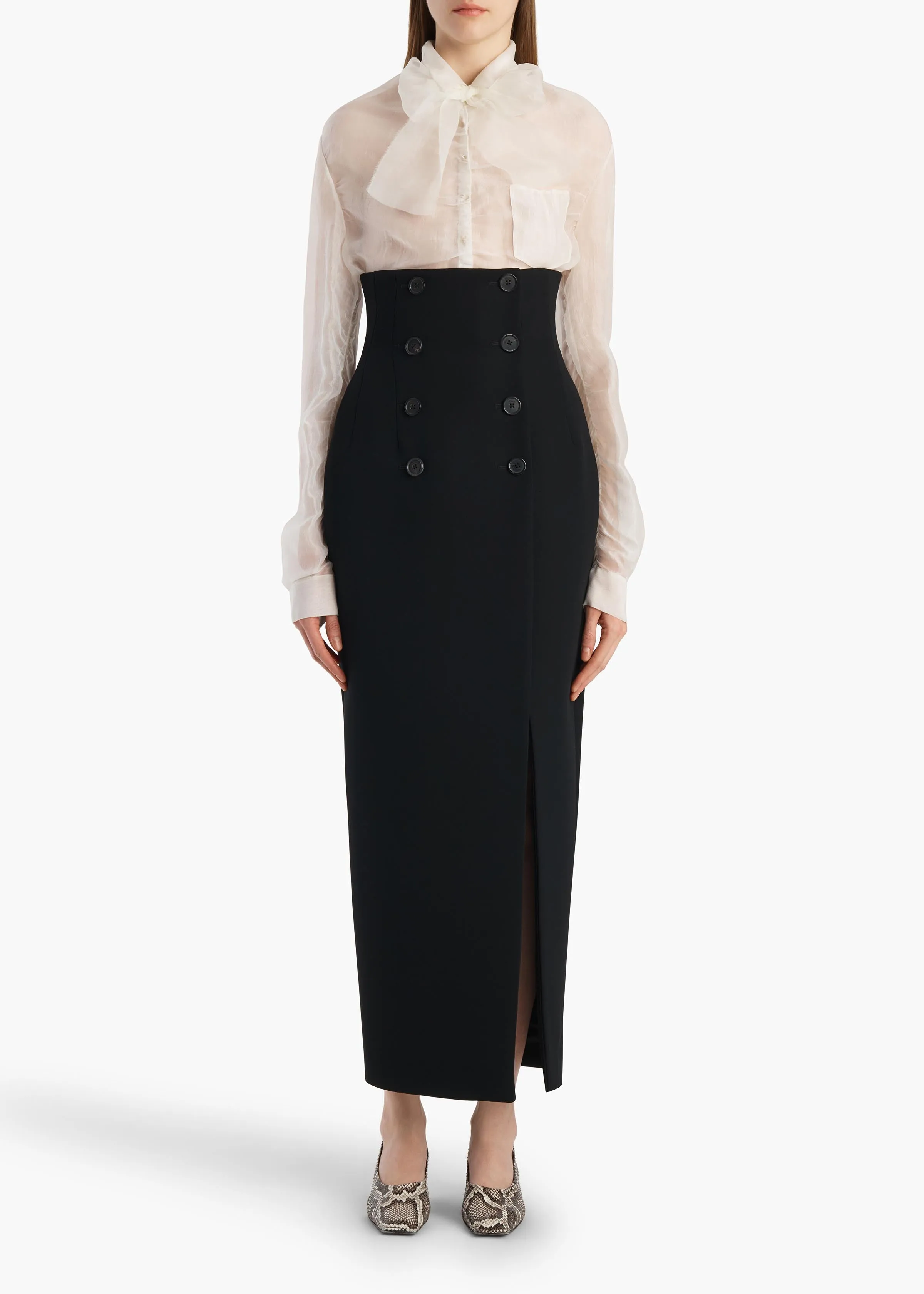 Allie Top in Chalk sold by KHAITE product image thumbnail 2