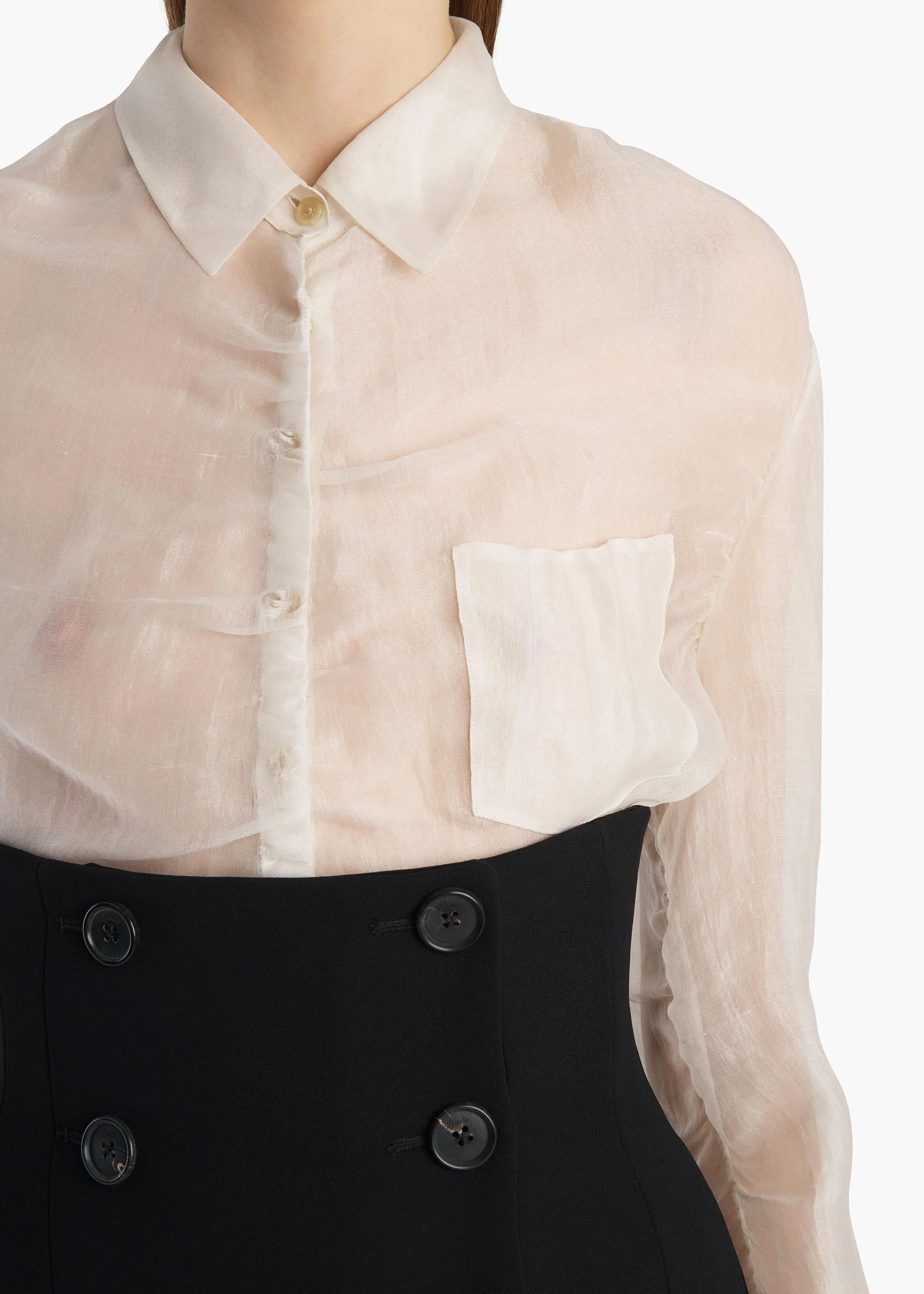 Allie Top in Chalk sold by KHAITE product image thumbnail 5