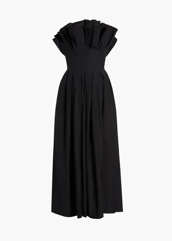 Claude Dress in Black made by KHAITE