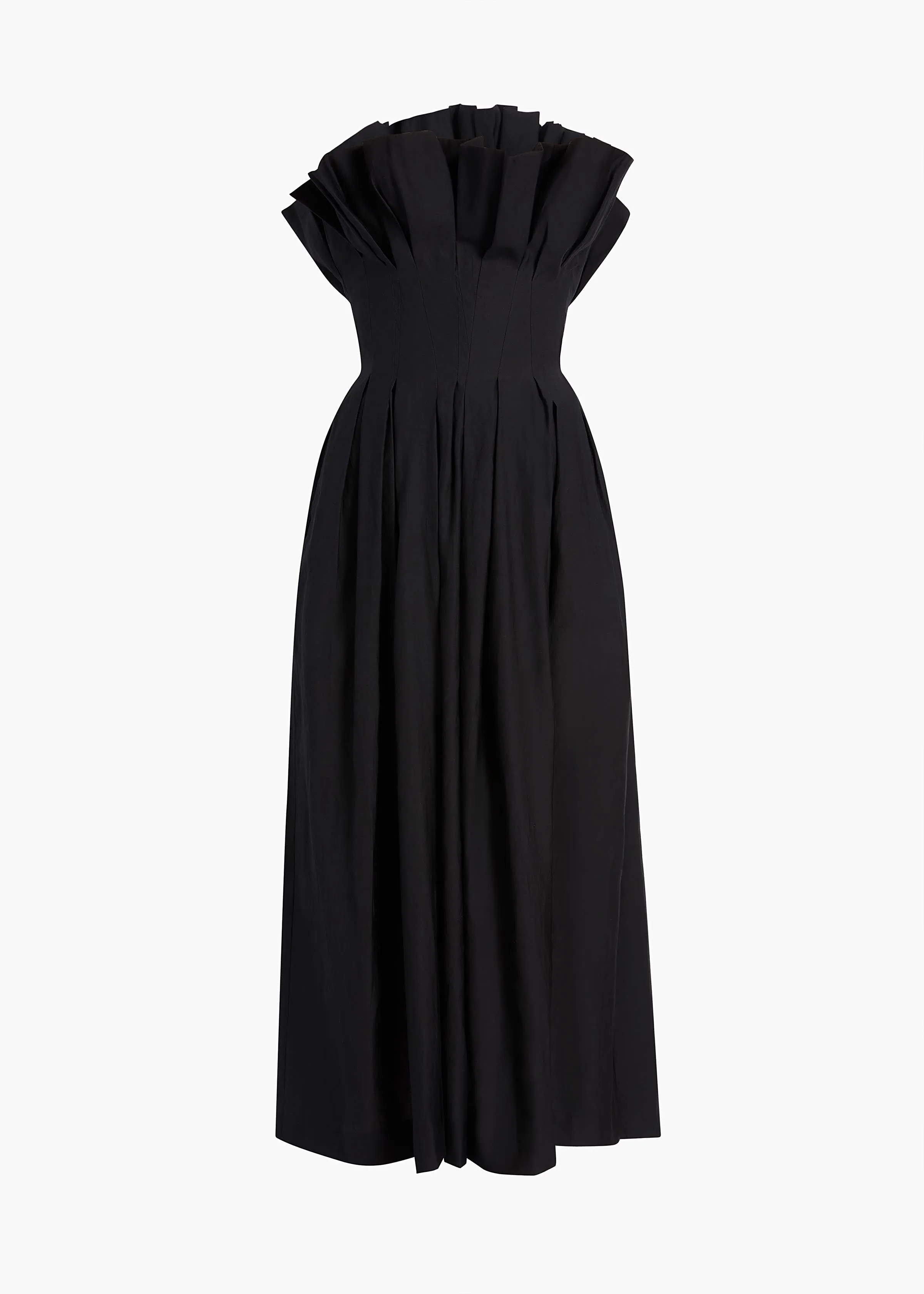 Claude Dress in Black sold by KHAITE