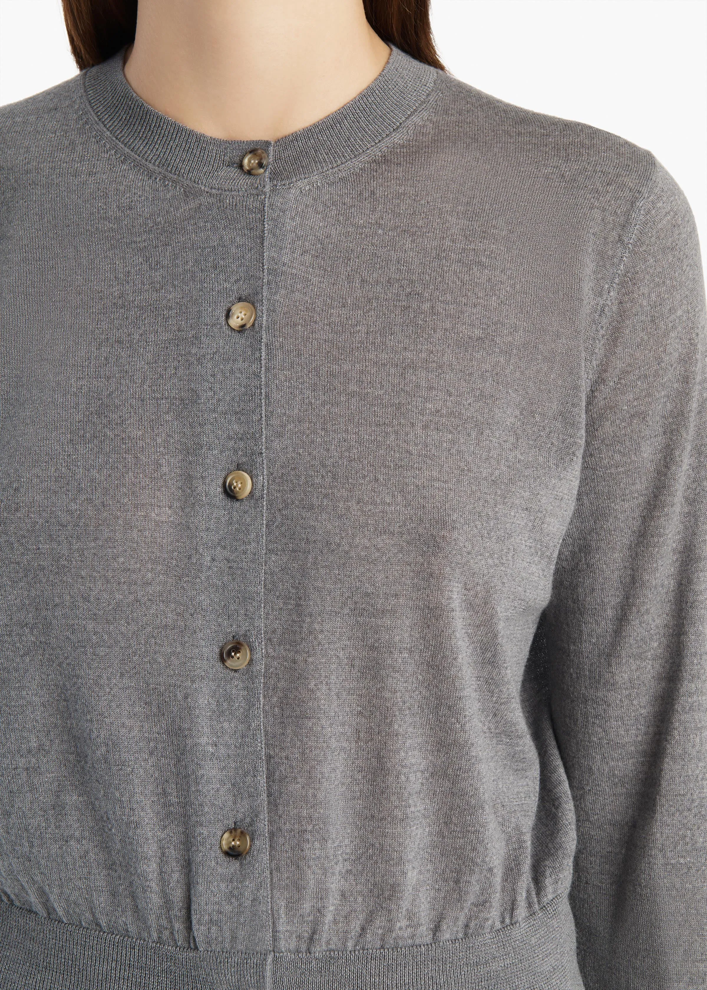 Tansy Cardigan in Sterling sold by KHAITE product image thumbnail 5