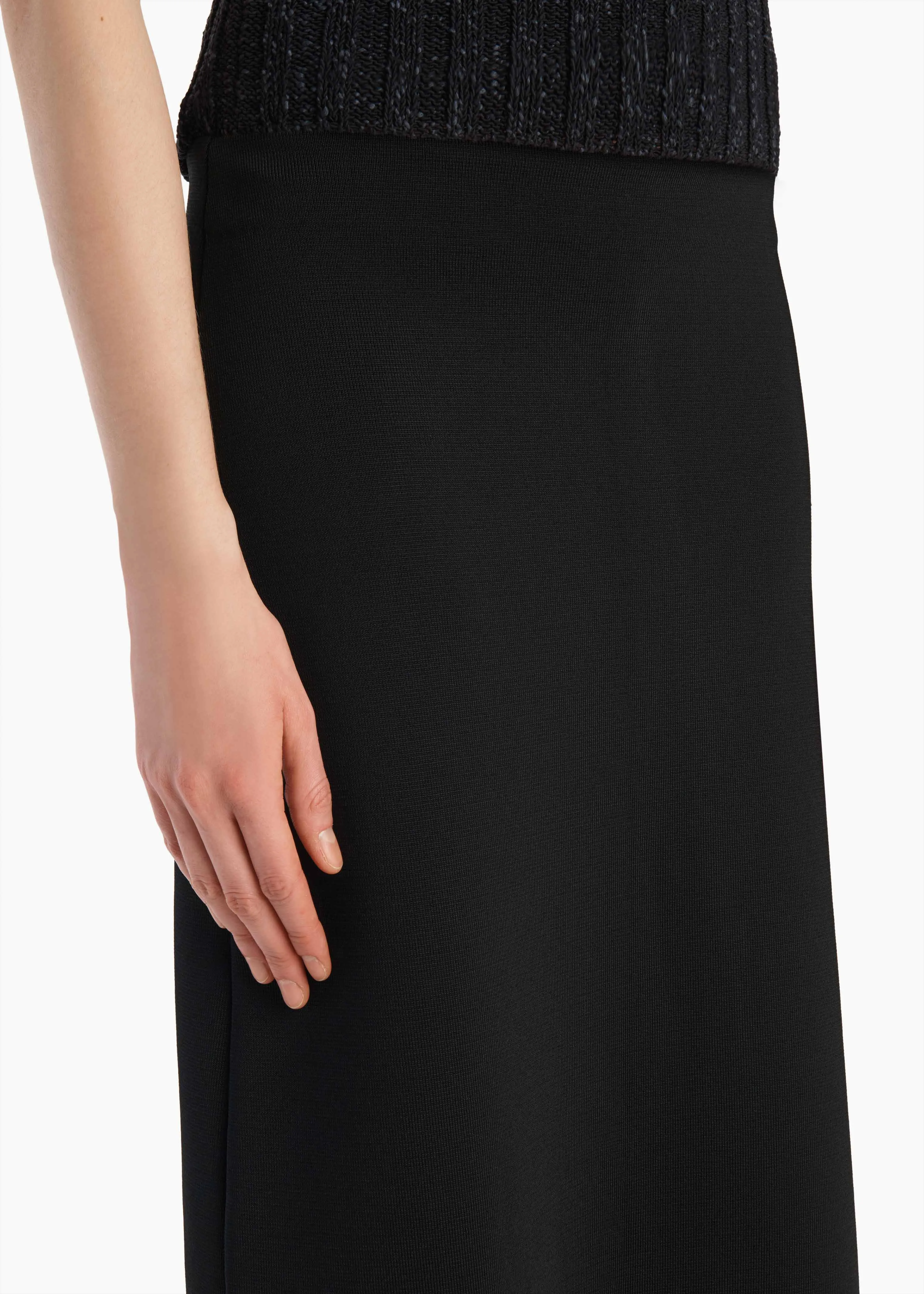 Petra Skirt in Black sold by KHAITE product image thumbnail 5