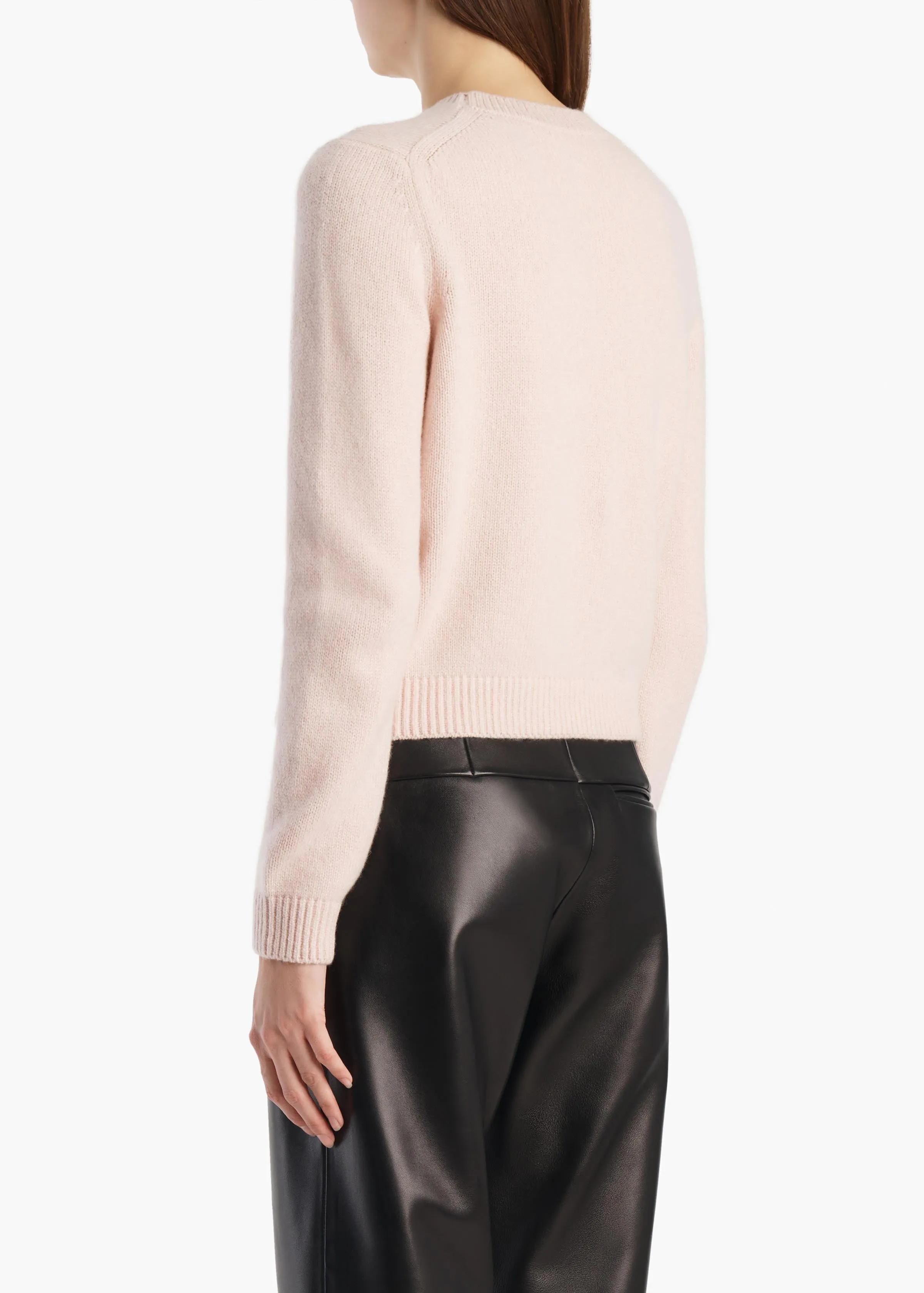 Leta Sweater in Dusty Rose sold by KHAITE product image thumbnail 4