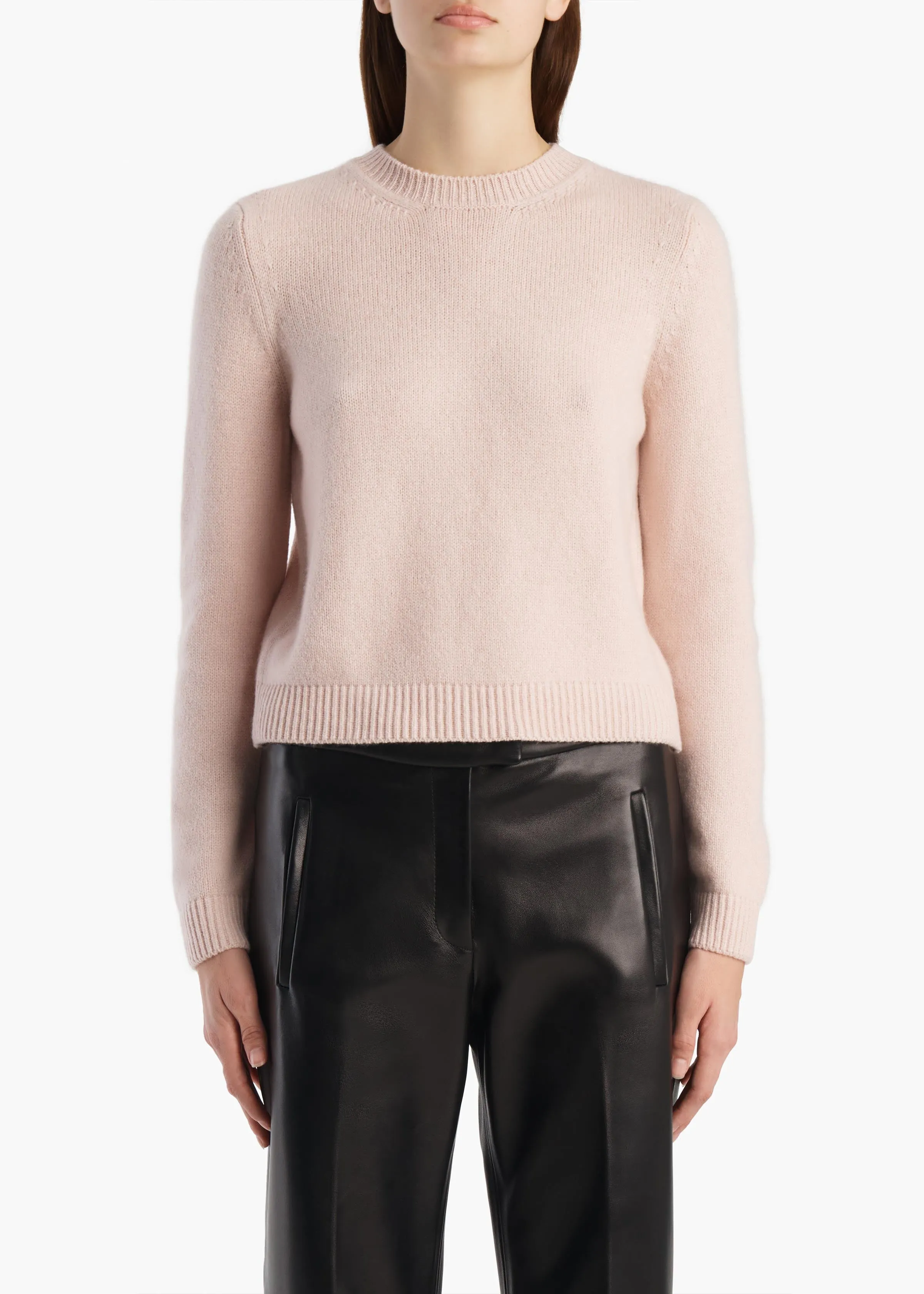 Leta Sweater in Dusty Rose sold by KHAITE product image thumbnail 3