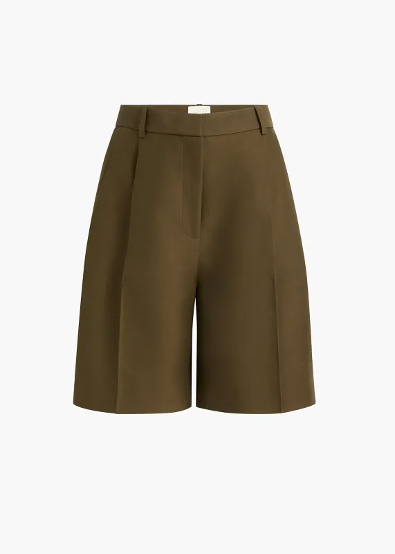 Auggie Short in Dark Olive made by KHAITE