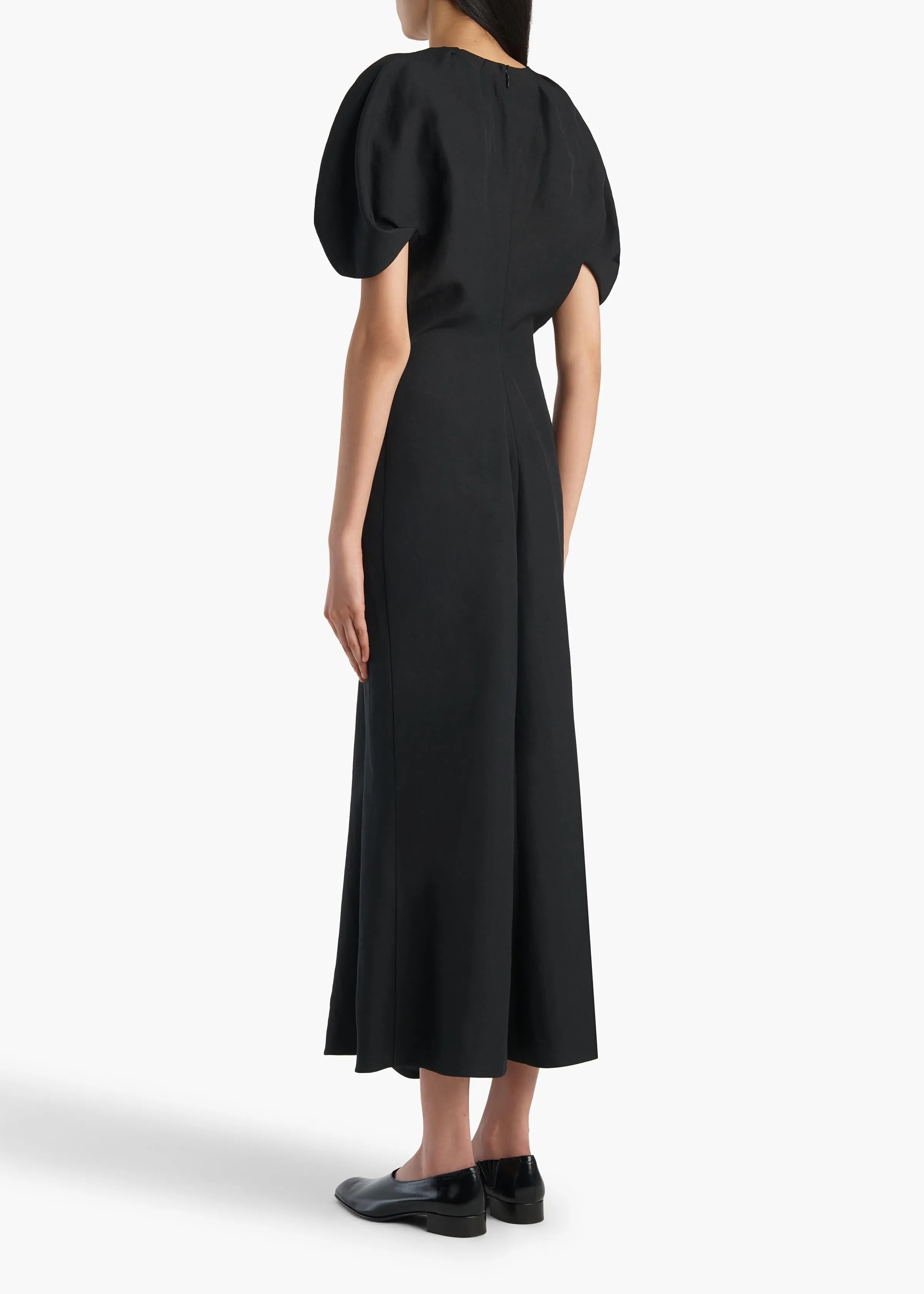 Ria Dress in Black sold by KHAITE product image thumbnail 3
