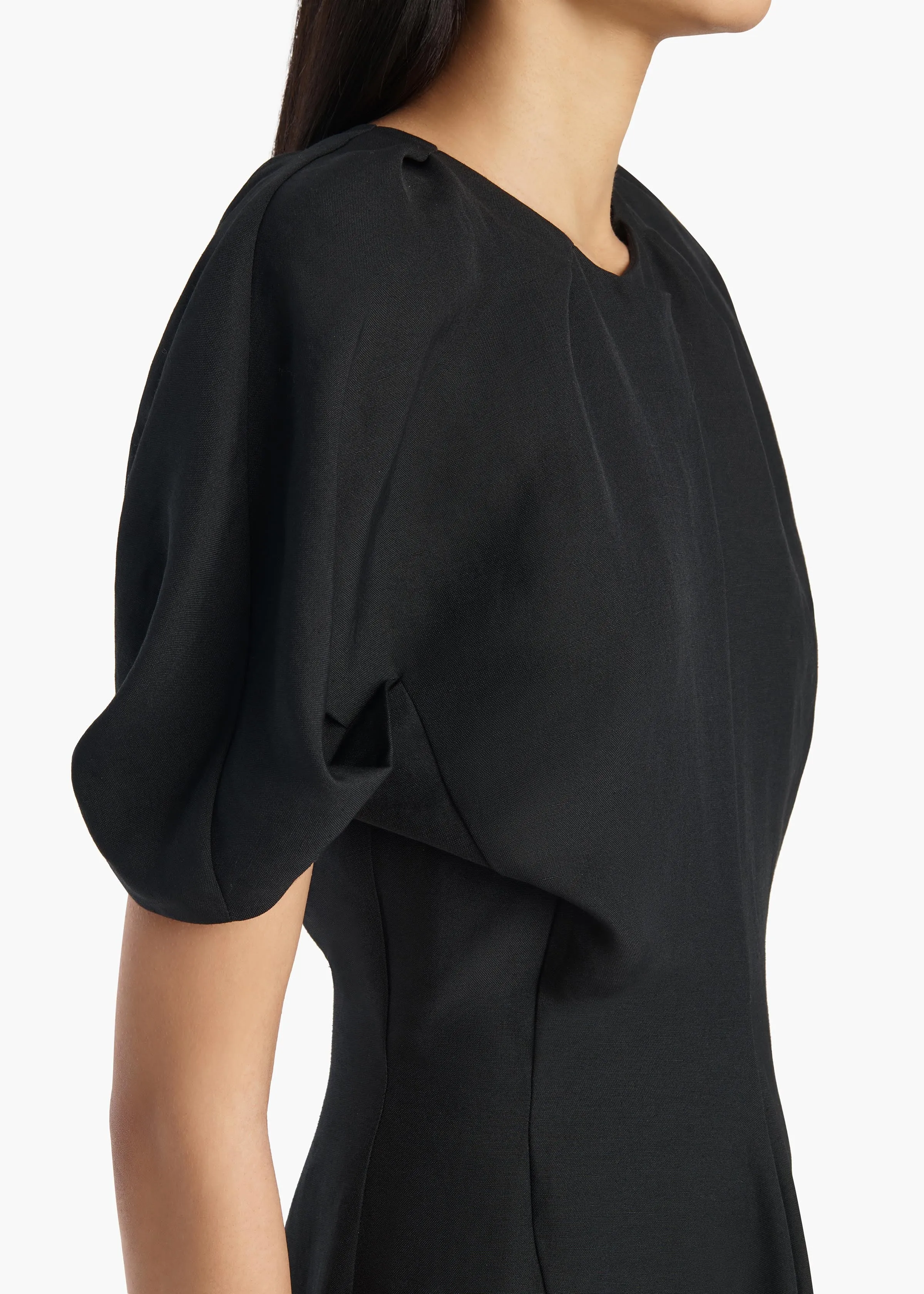 Ria Dress in Black sold by KHAITE product image thumbnail 4
