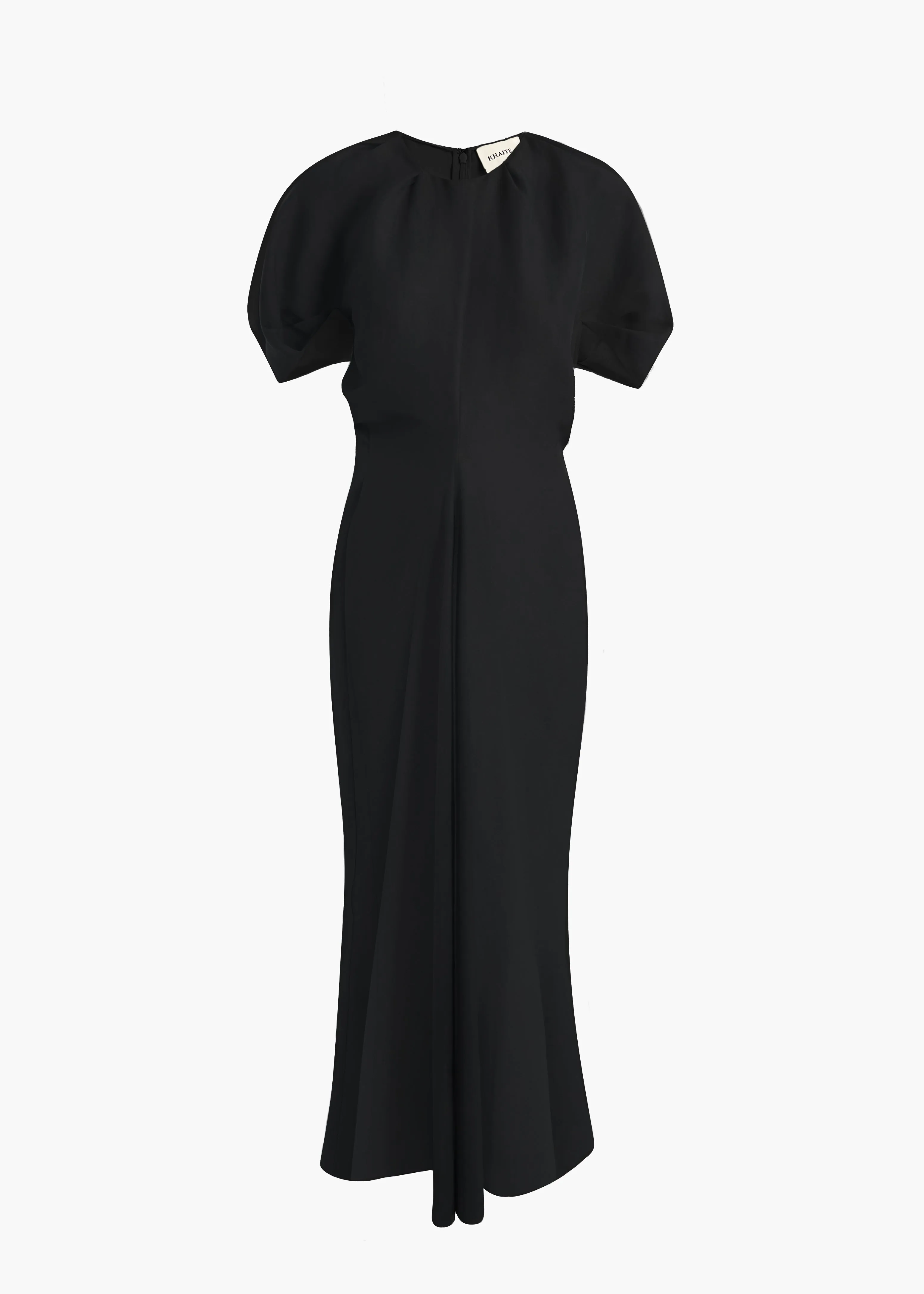 Ria Dress in Black sold by KHAITE